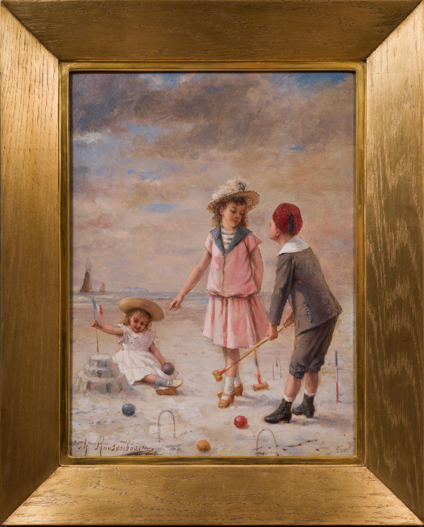 Enfants à la plage (