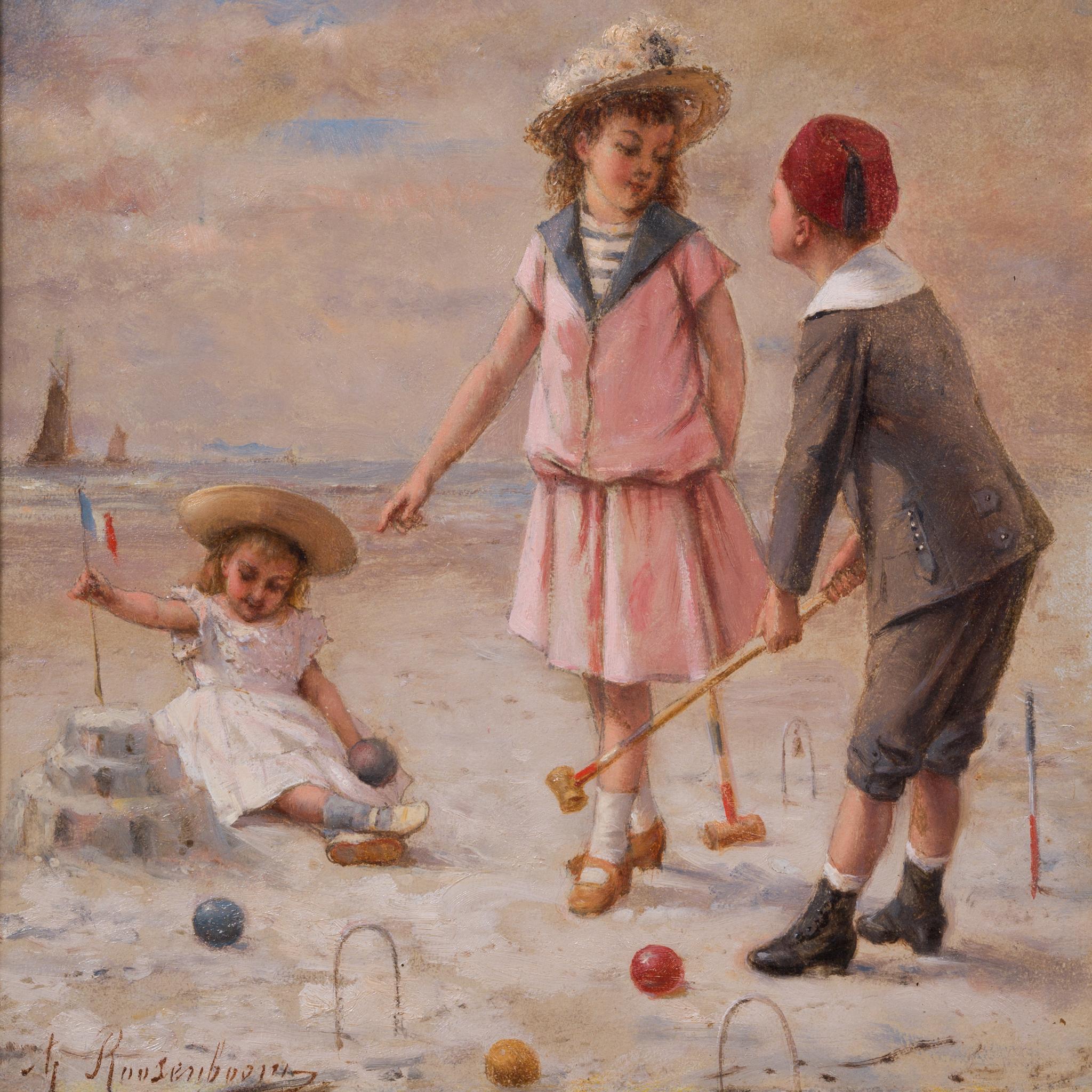Enfants à la plage (