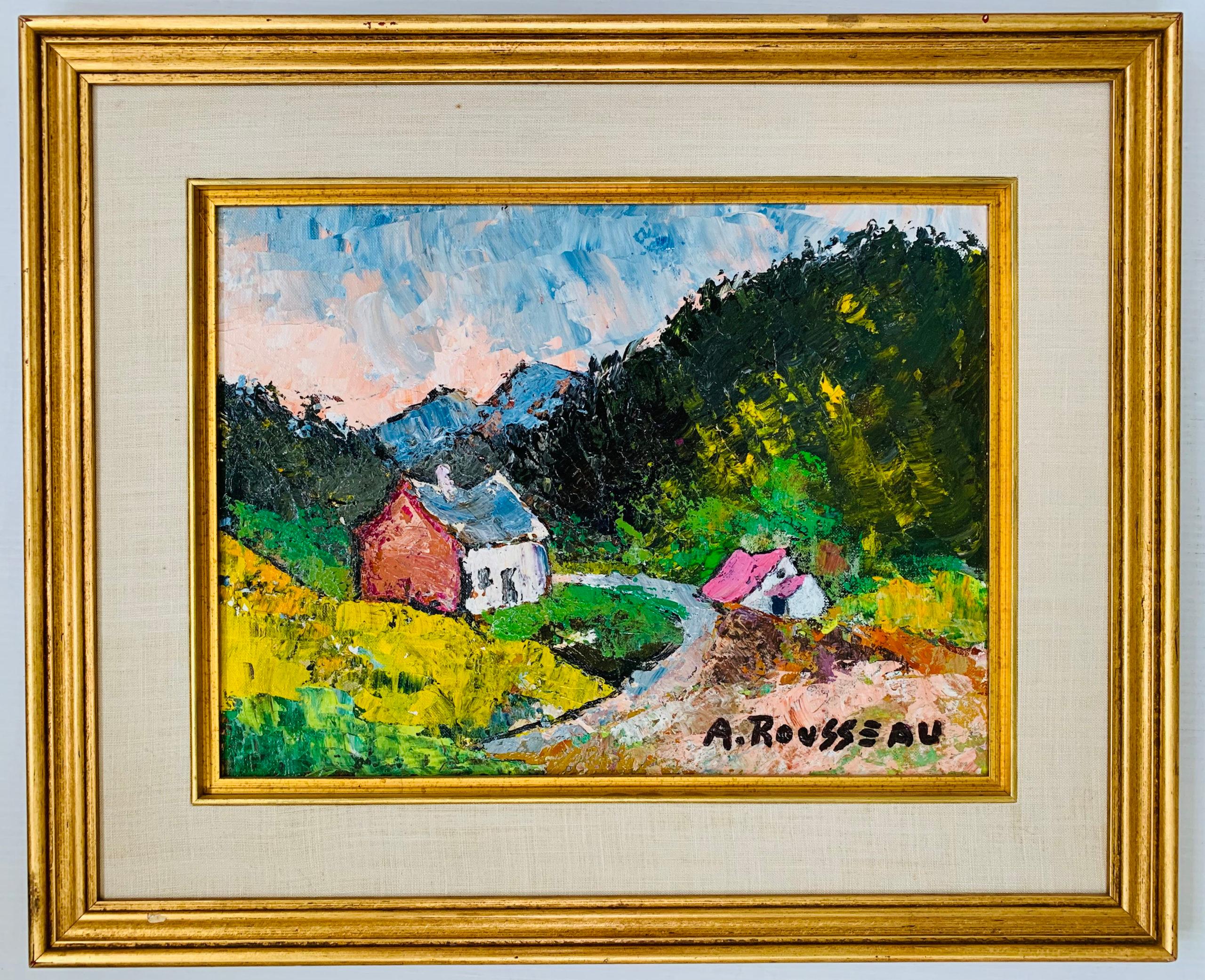Paisaje de Quebec - Painting de Albert Rousseau