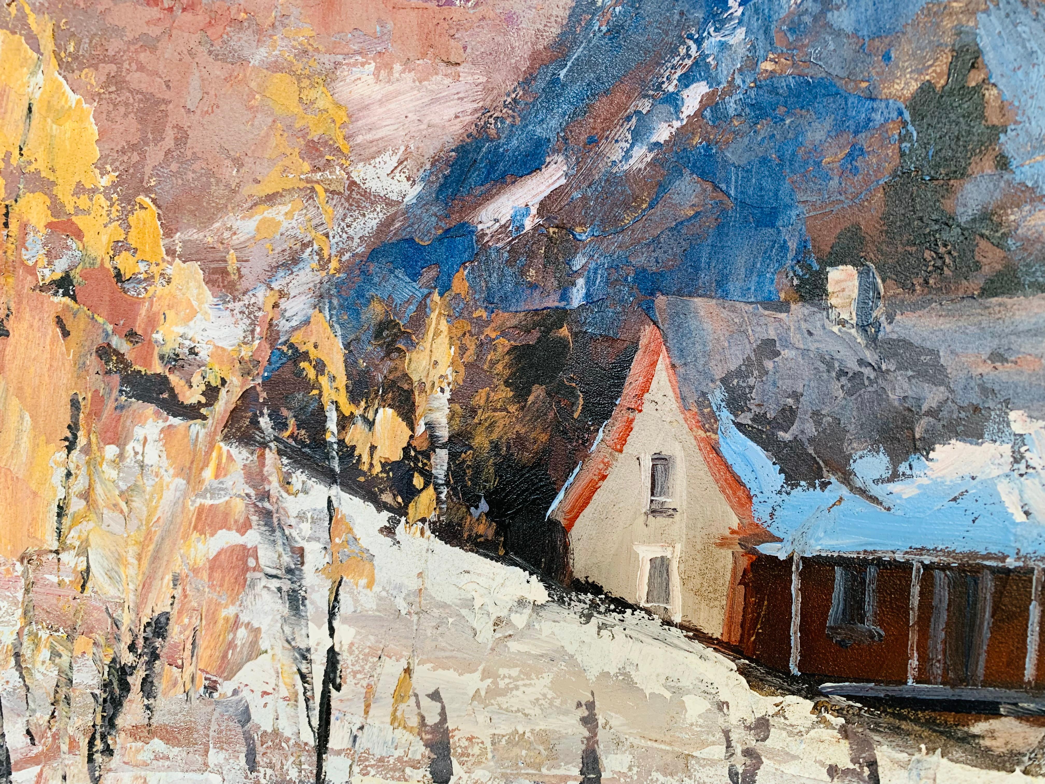 Saint-Tite-des-Caps, Quebec - Painting by Albert Rousseau