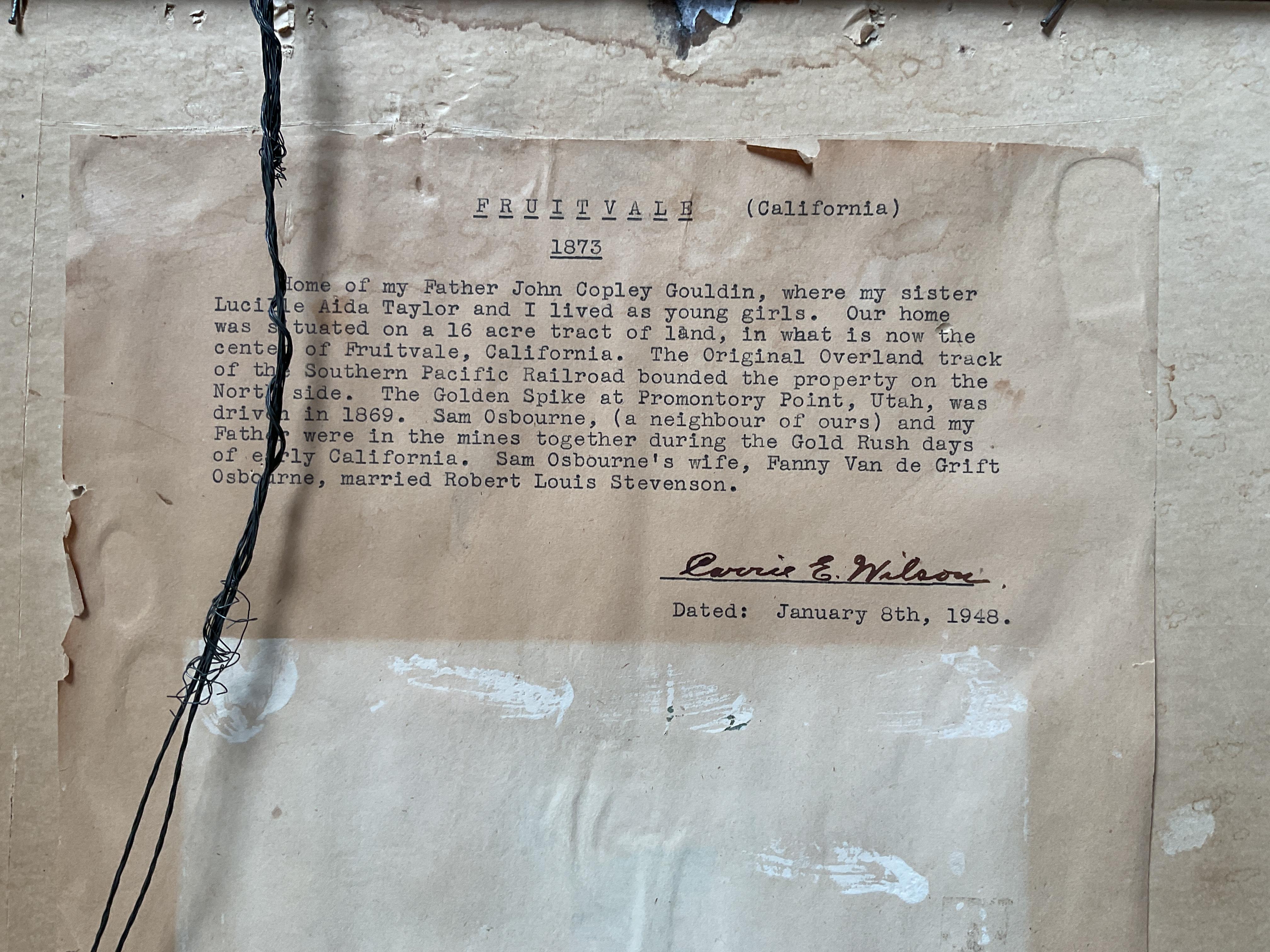 Hübsches historisches Hausgemälde von Oakland, Kalifornien, 