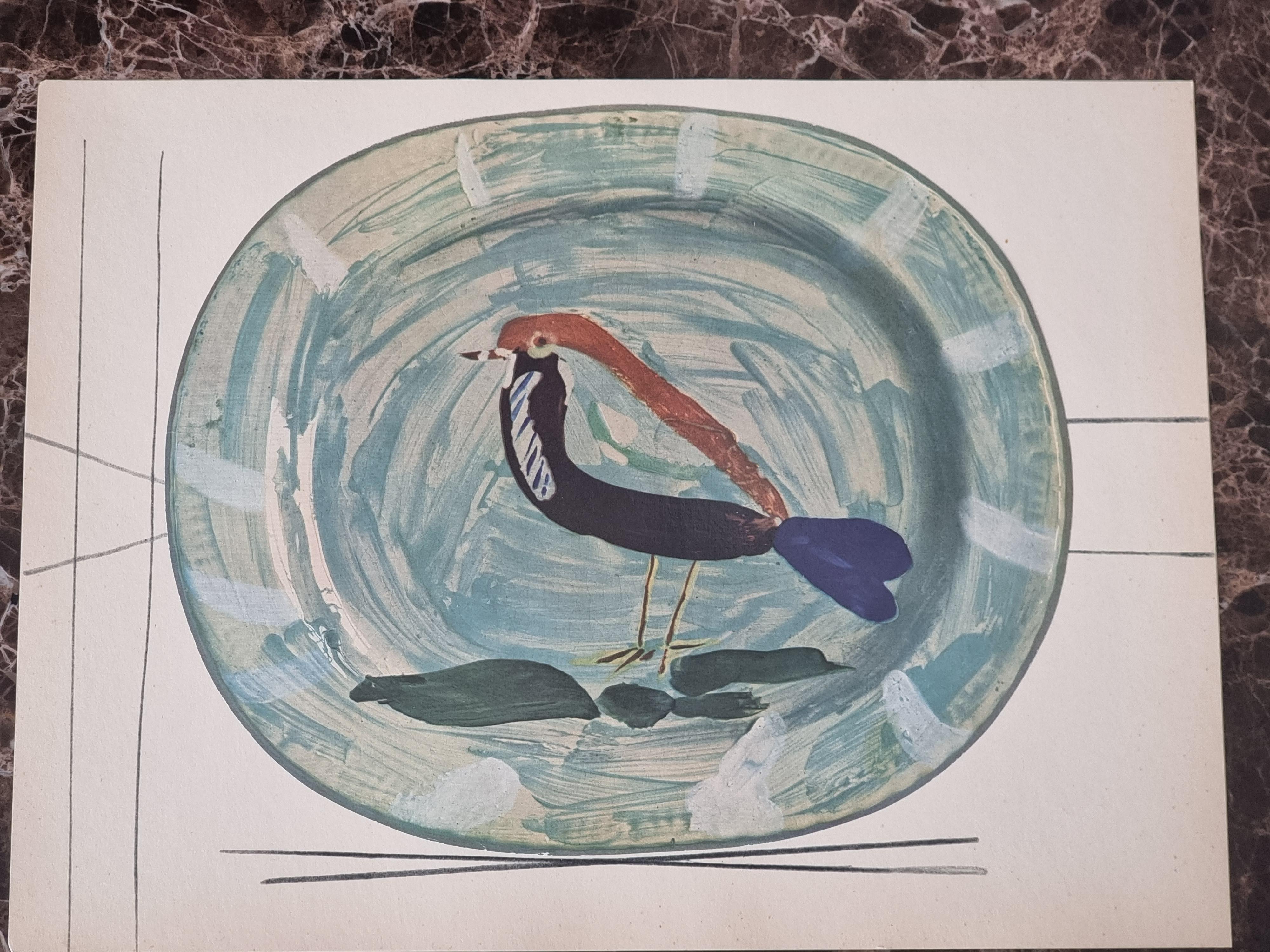 Albert Skira Druck eines Vogels aus 