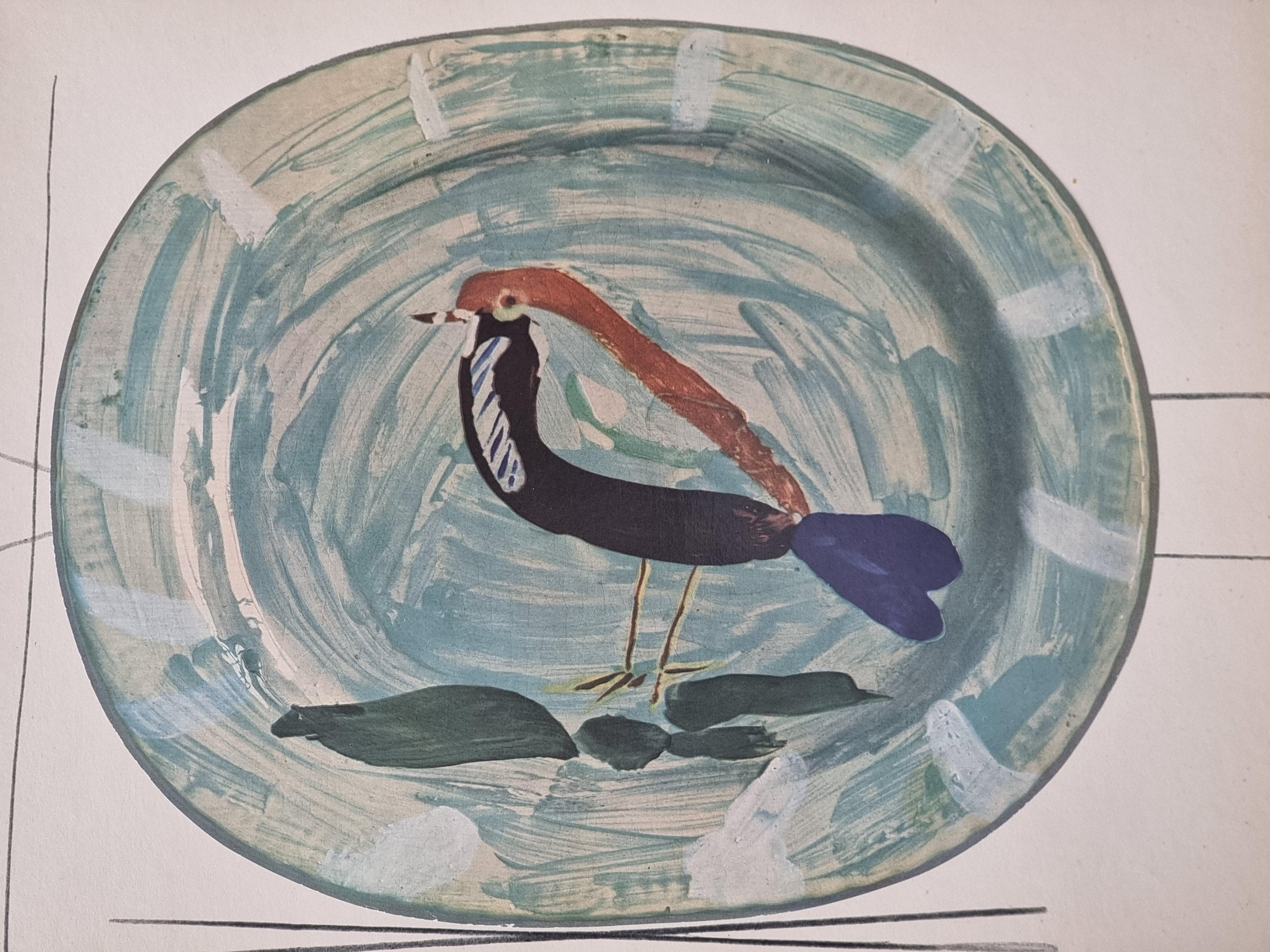 Albert Skira Druck eines Vogels aus 