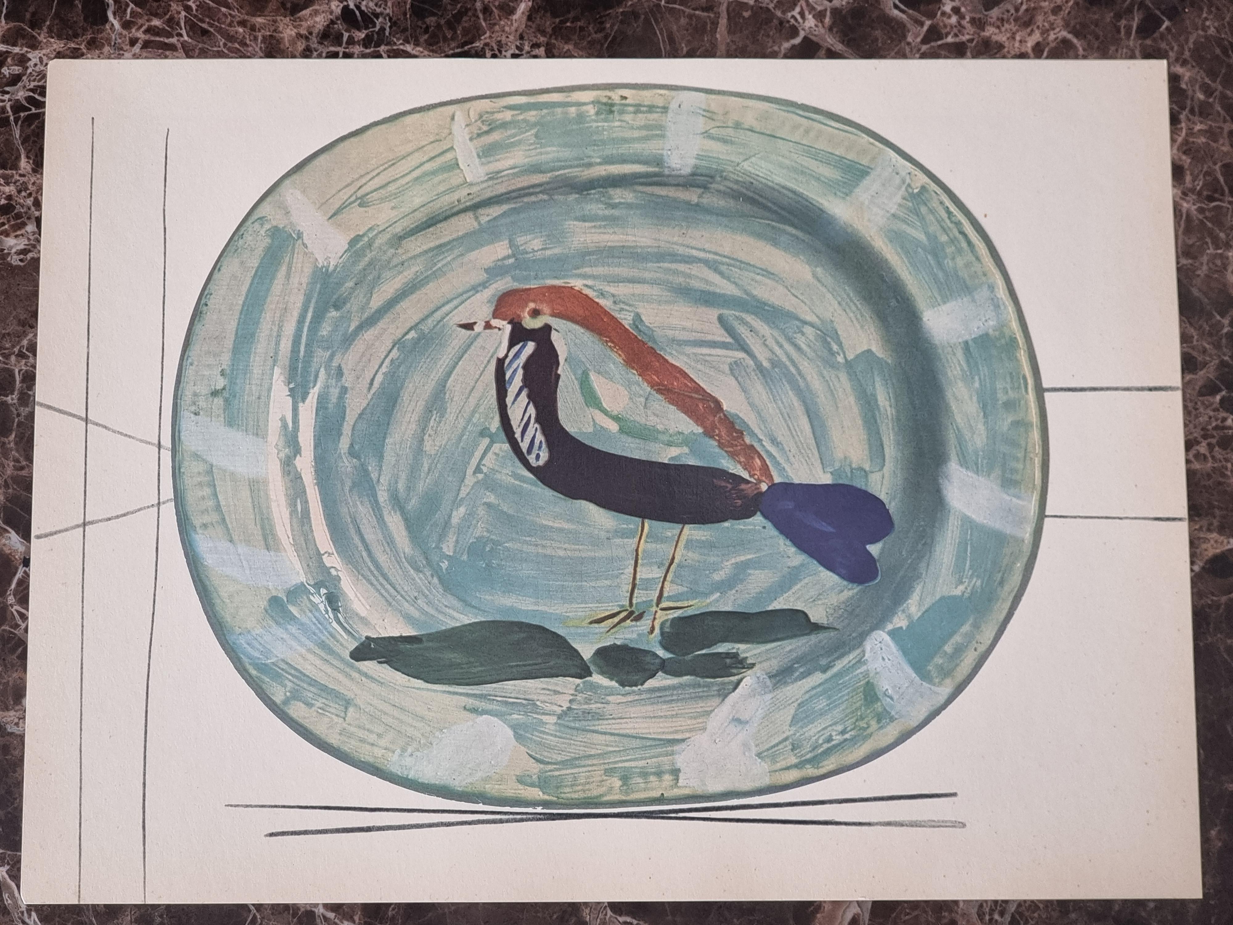 Albert Skira Druck eines Vogels aus 