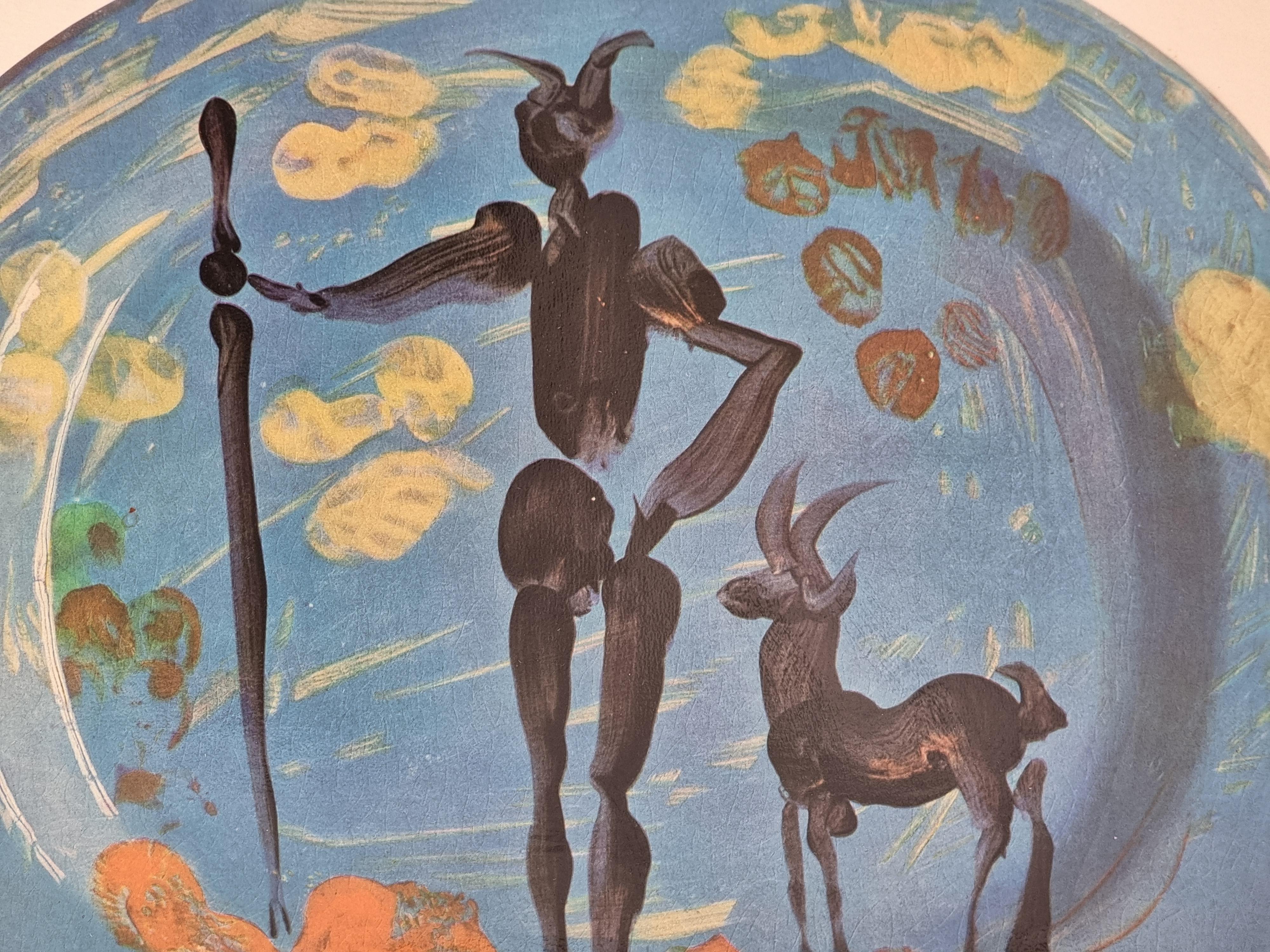 Impresión de Albert Skira del plato de cerámica Shepard de 