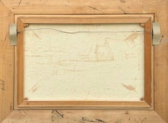 Coastal House, Impressionist Oil Painting on Canvas by Albert Swayhoover