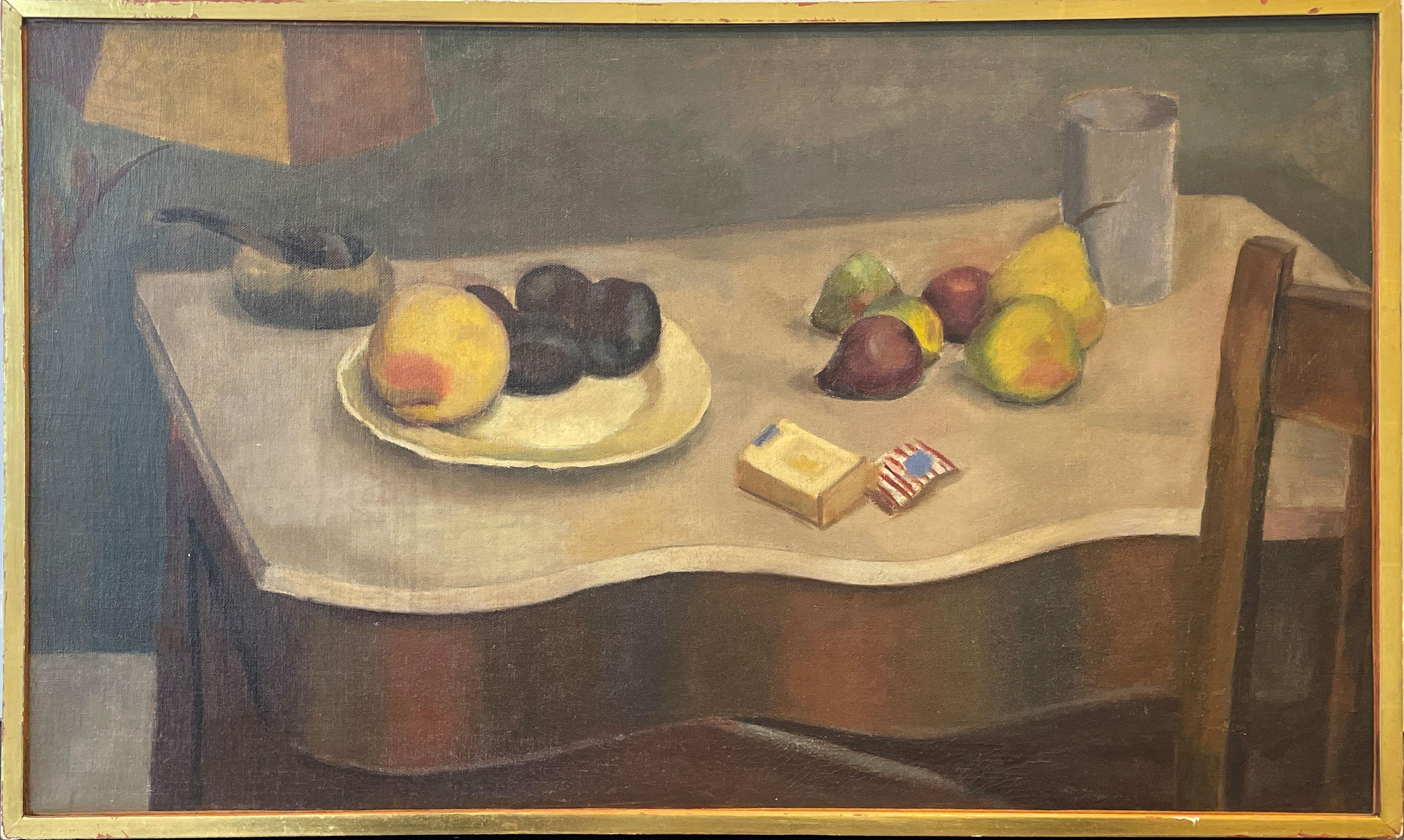 « Still Life of Fruit », Albert Swinden, Association américaine des arts abstraits, AAA en vente 1