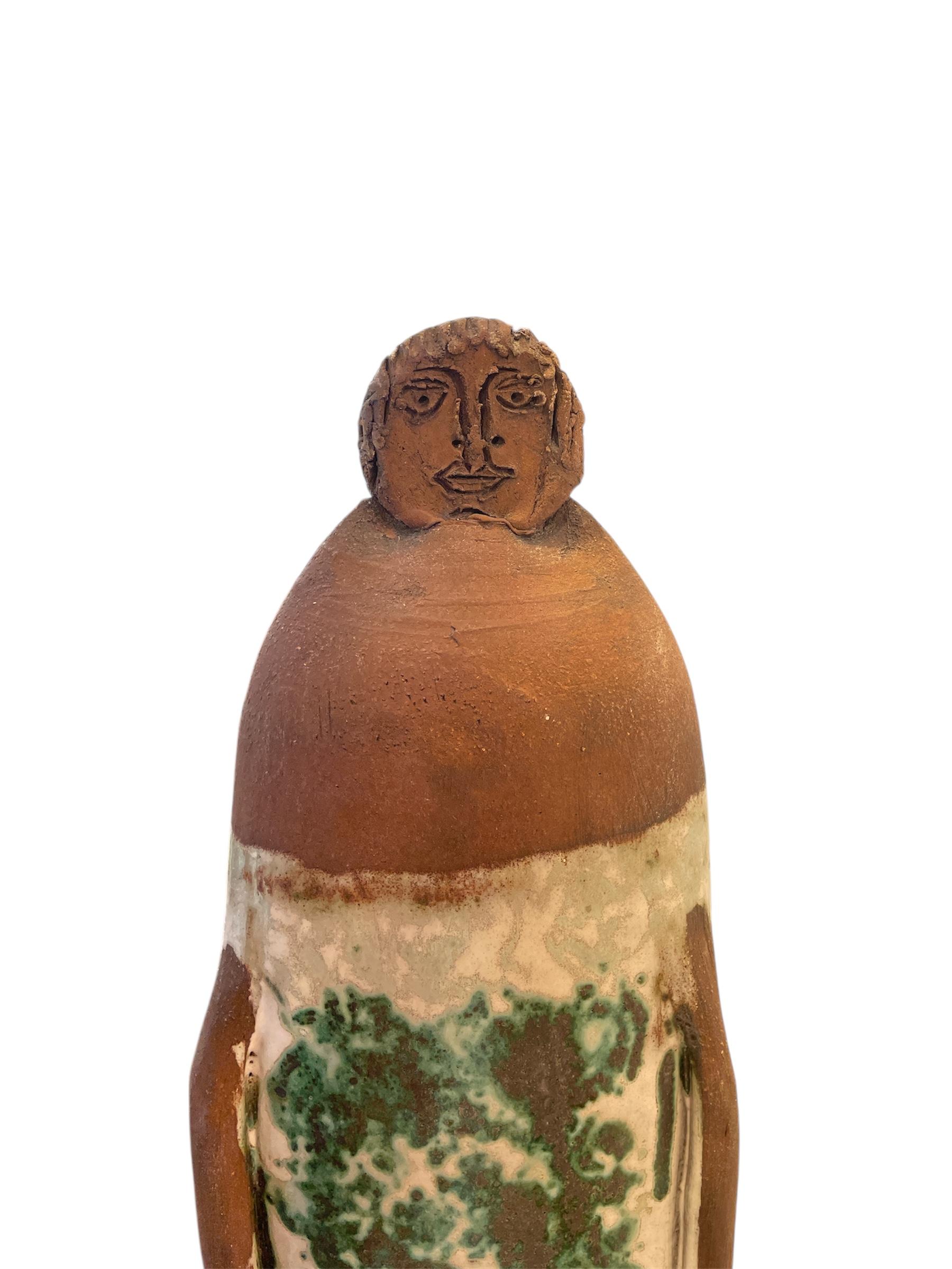 Sculpture (Braun), Figurative Sculpture, von Albert Thiry