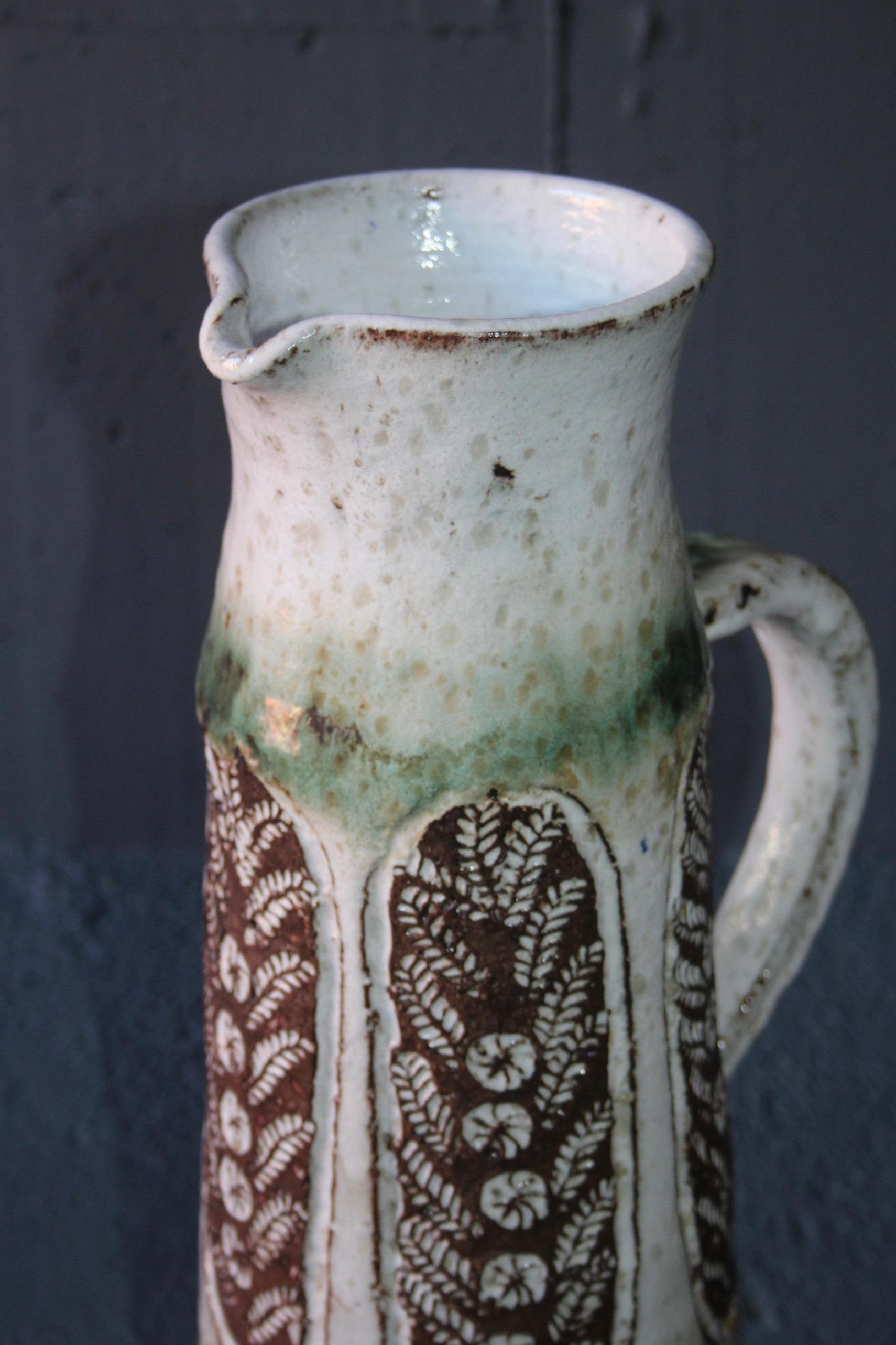 Albert Thiry Big Ceramic Vase In Good Condition In grand Lancy, CH