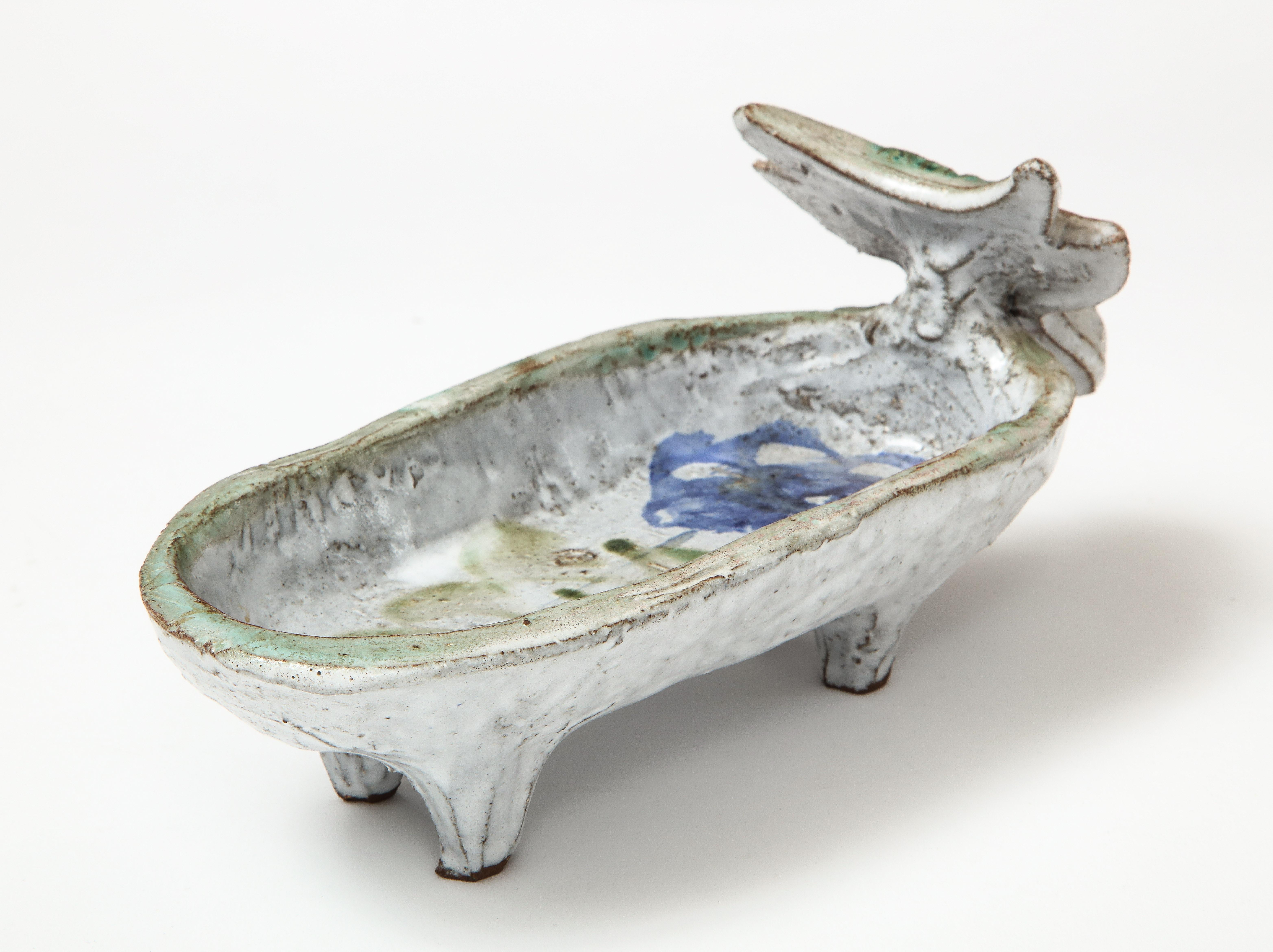 Glazed Albert Thiry Ceramic Pintray