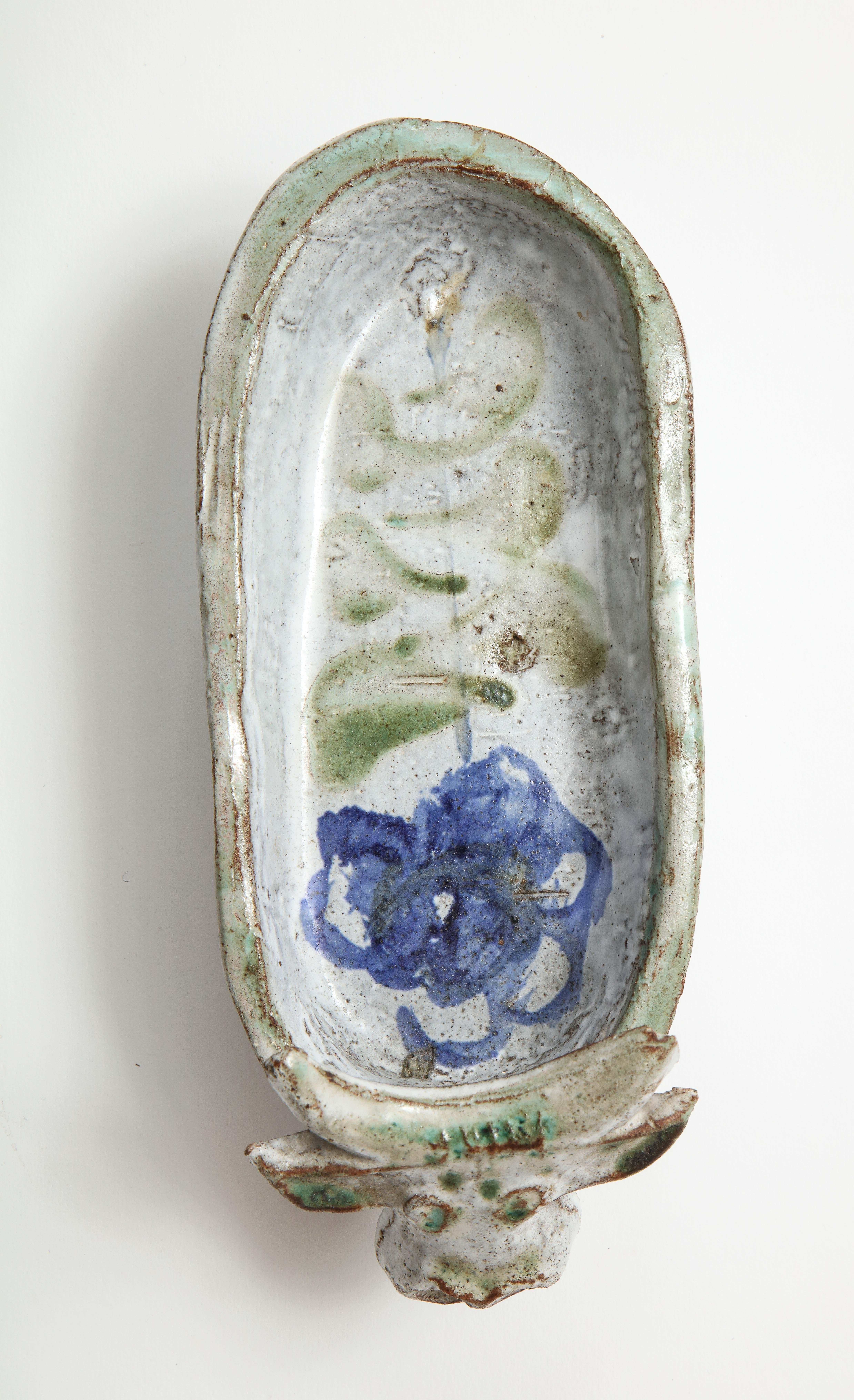 Albert Thiry Ceramic Pintray In Good Condition In New York City, NY