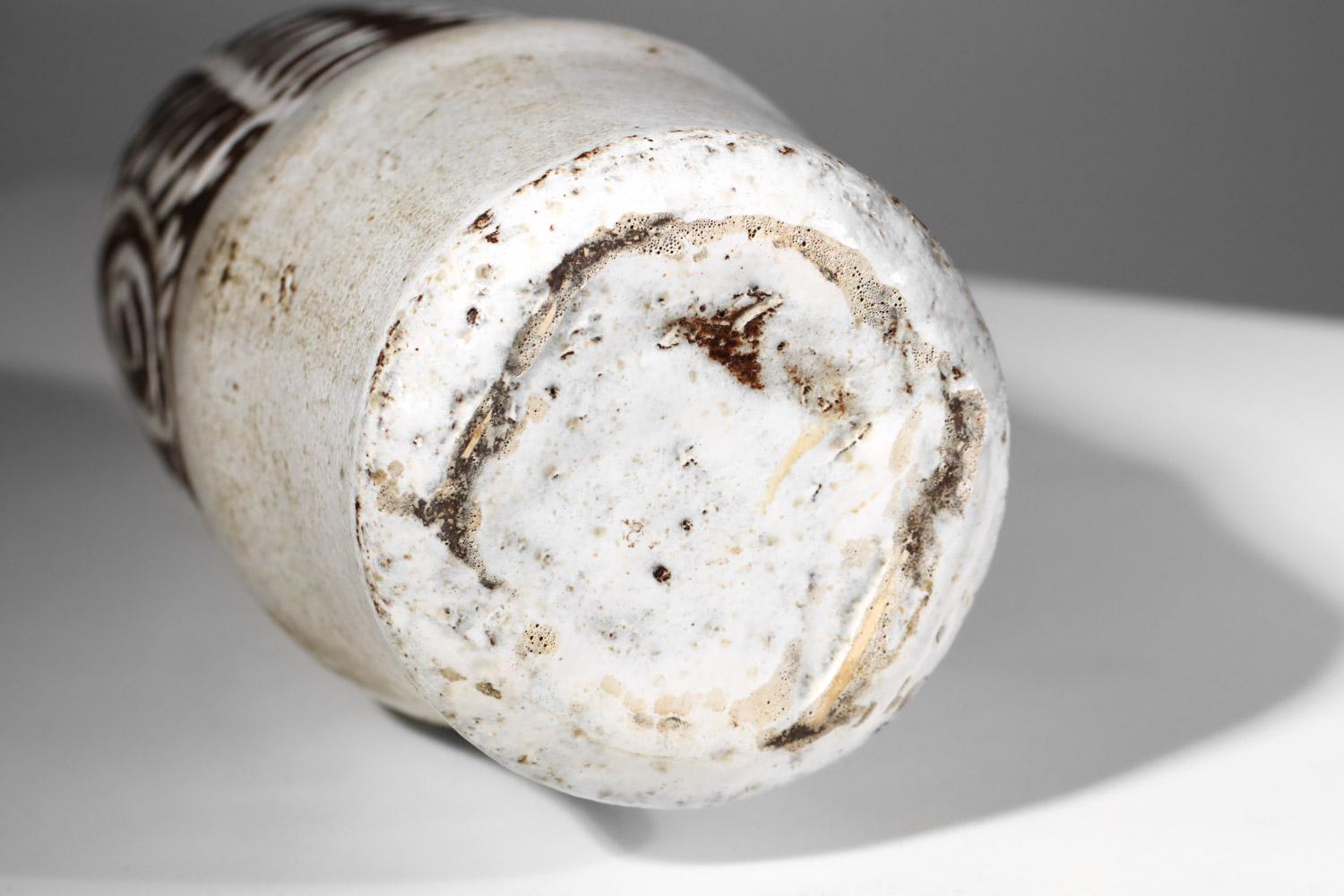 Metà XX secolo Vaso in ceramica Albert Thiry anni 60 - I413 in vendita