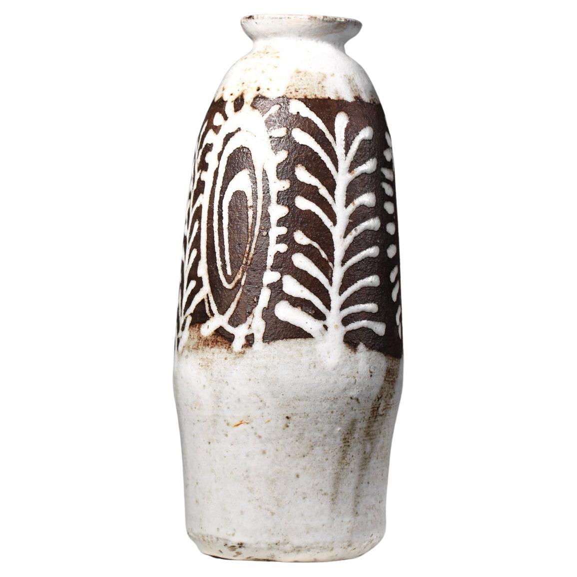 Vaso in ceramica Albert Thiry anni 60 - I413