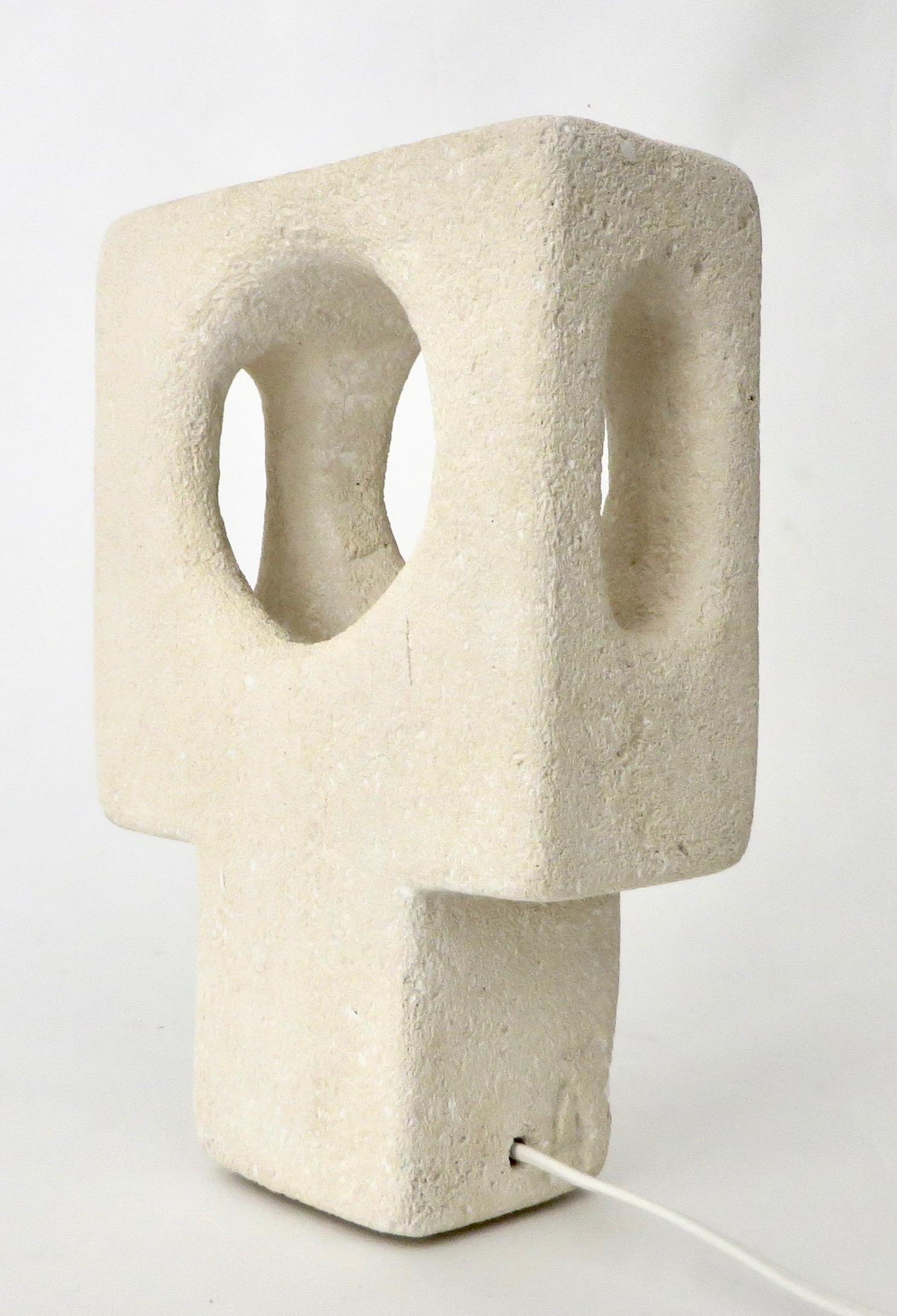 limestone lamp