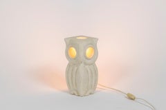 Albert Tormos, Lamp “Owl” in Natural Stone, 1960s