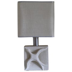 Albert Tormos Limestone Lamp 1970's