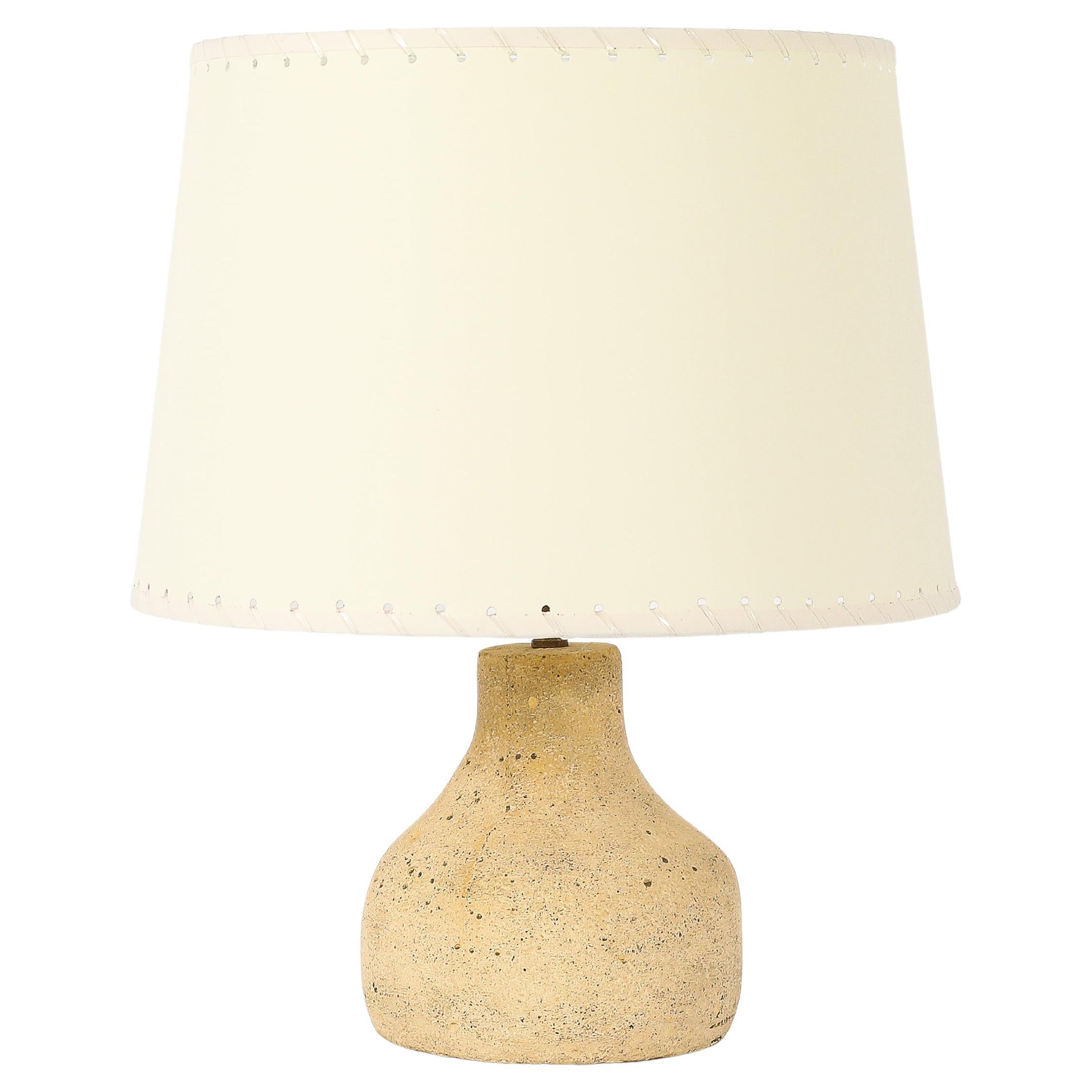 Albert Tormos Pierre du Gard Tischlampe, Frankreich 1960er Jahre im Angebot