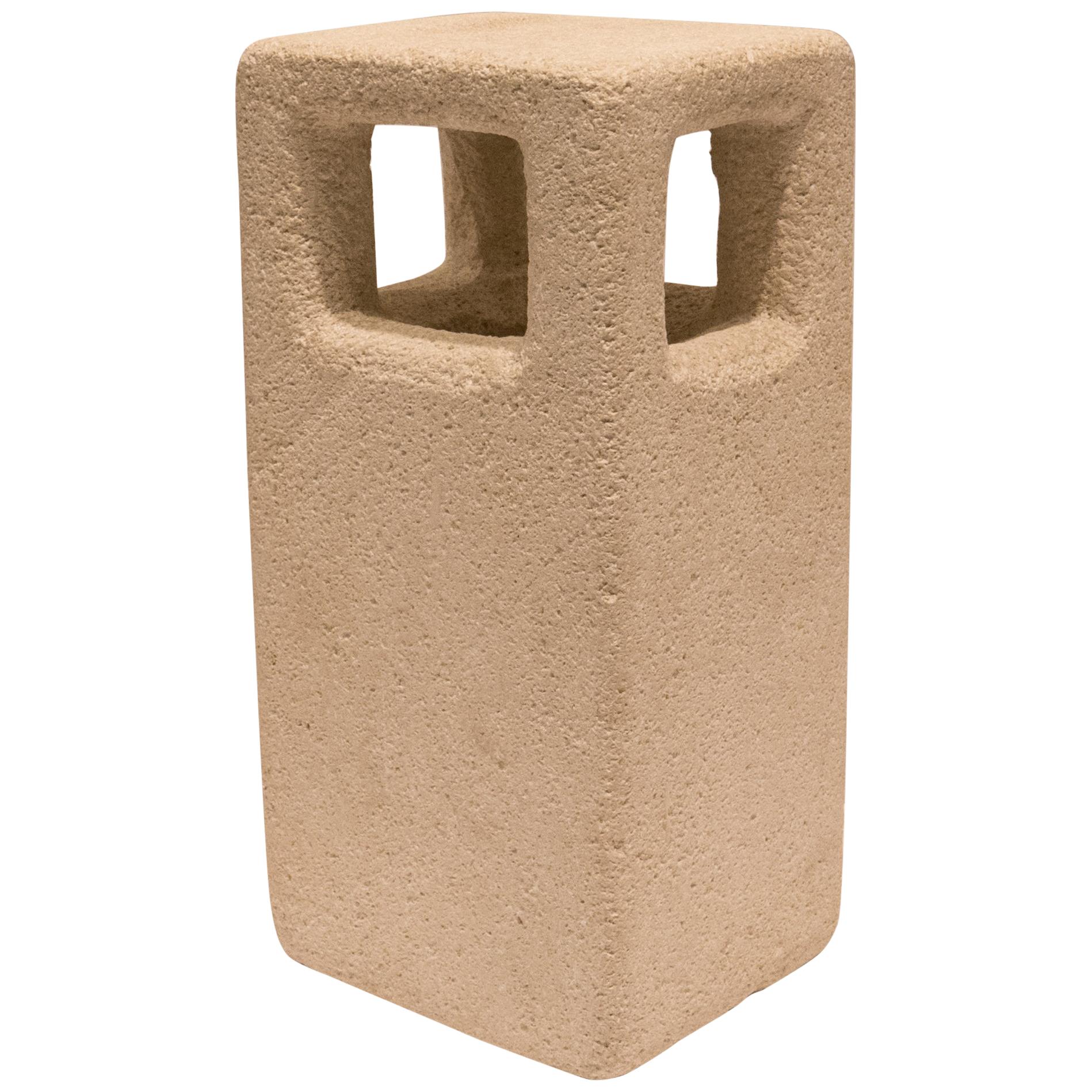 Albert Tormos Sculptural Accent Light in Limestone