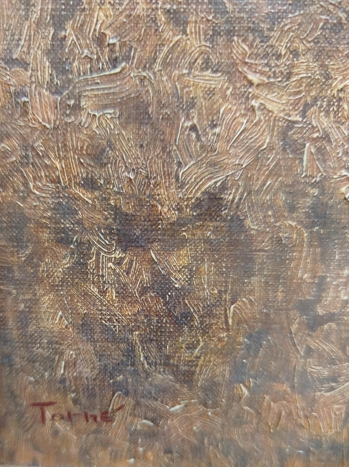Torne. gesäte Felder. Originalgemälde (Post-Impressionismus), Painting, von ALBERT TORNE