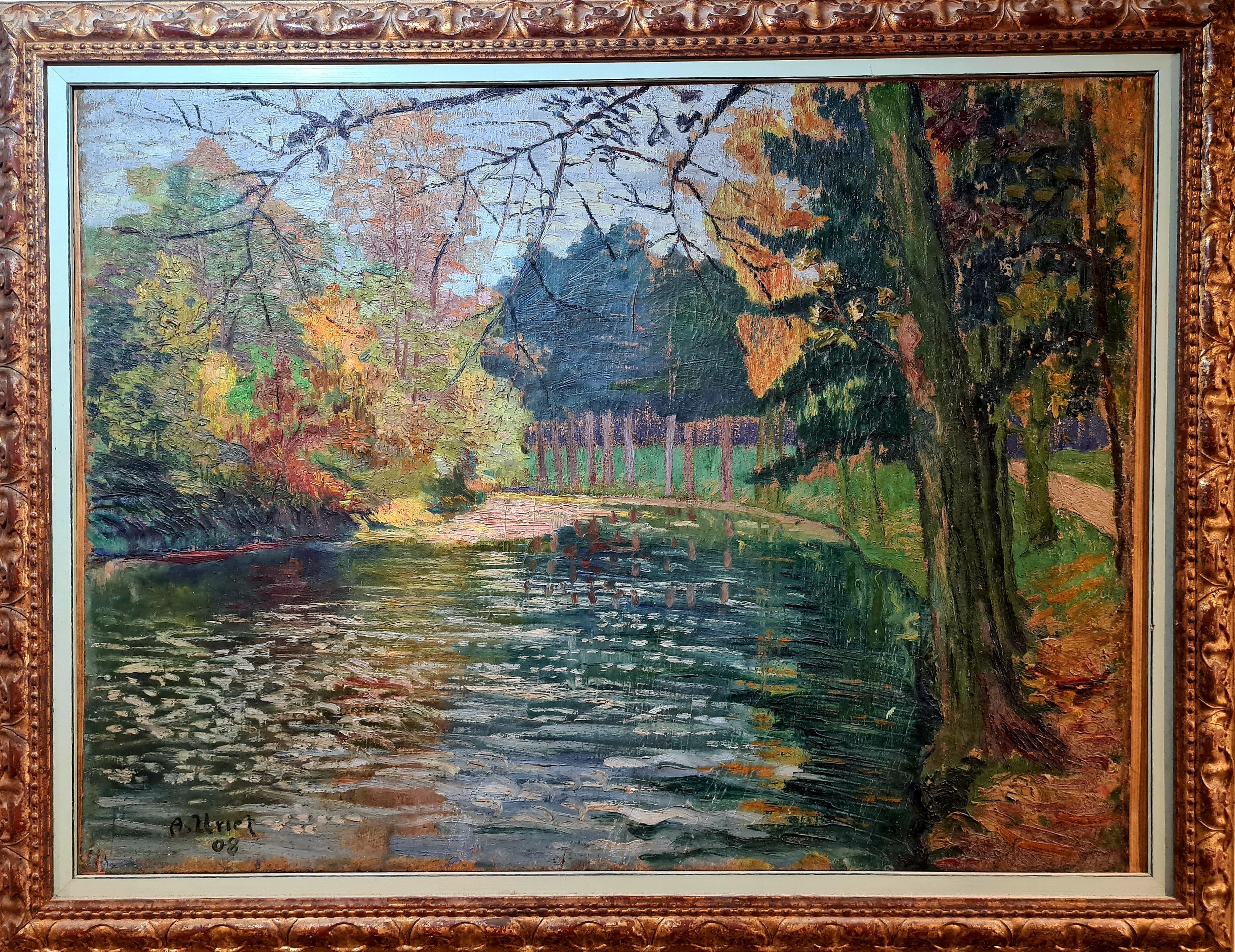 Französischer Impressionismus Fluss- und Parklandschaft