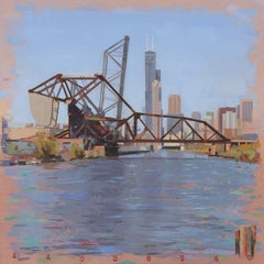Puente vs. Willis - Paisaje urbano del río Chicago y la Torre Willis - Albert Vidal
