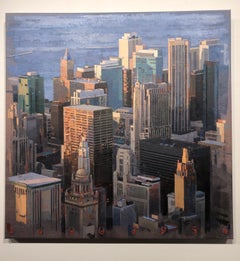 May Chic - Cityscape of Chicago's Streeterville Area and Lake Michigan