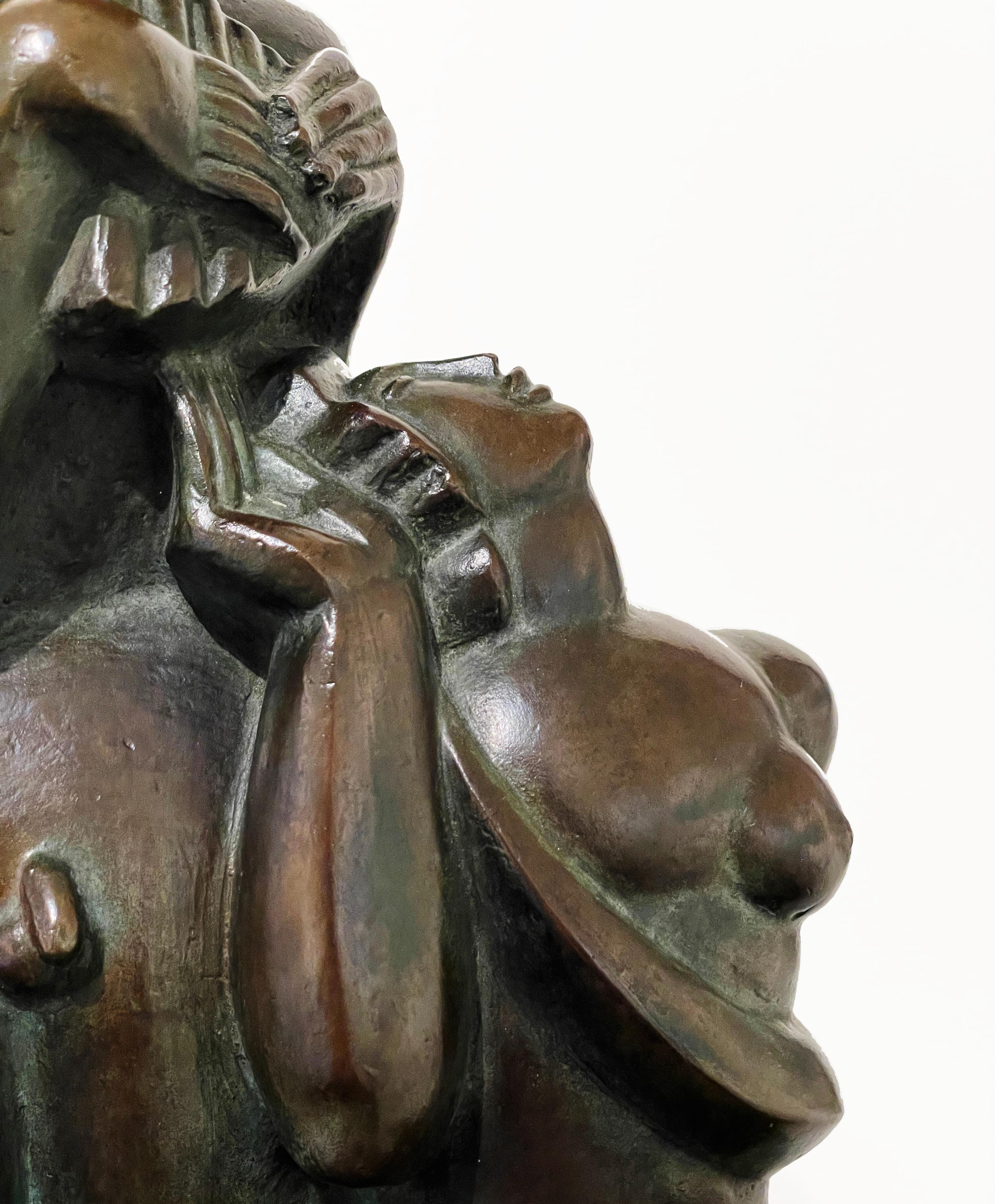 Hommage à Bela Bartok, compositeur - Sculpture de Albert W. Wein