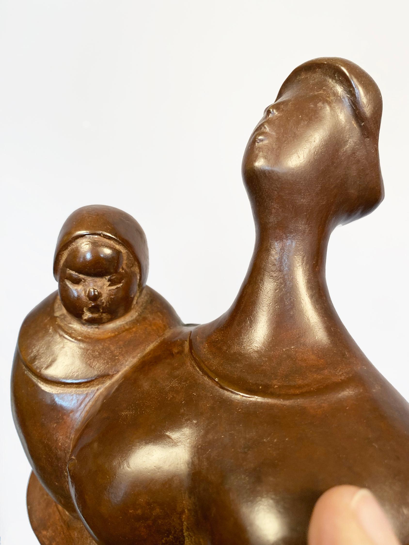 Jewell de la mère, Child & Child dans la main en vente 1