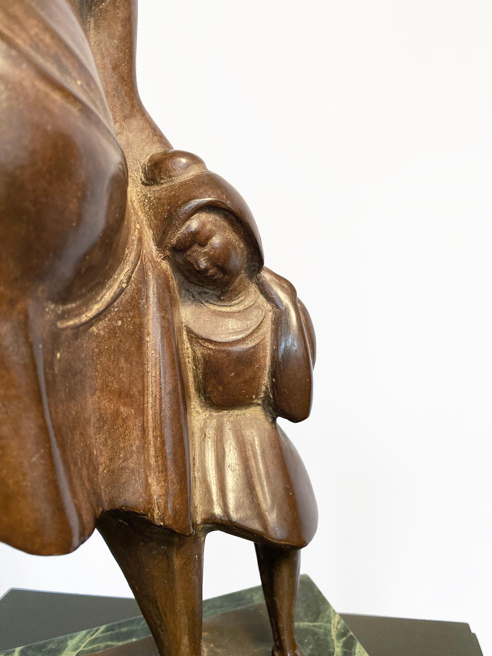 Jewell de la mère, Child & Child dans la main en vente 2