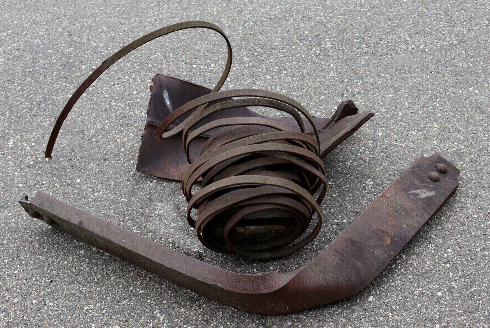 American Albert Young Metal & Glass Contemporary Outdoor Sculpture