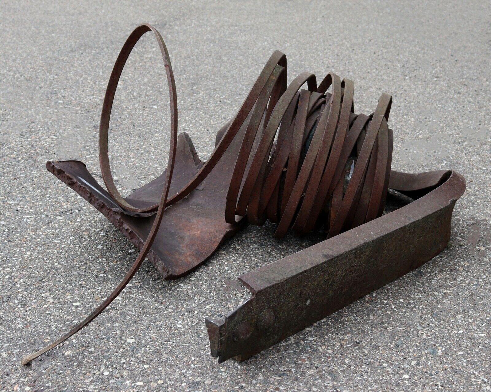 Albert Young Metal & Glass Contemporary Outdoor Sculpture In Good Condition For Sale In Keego Harbor, MI