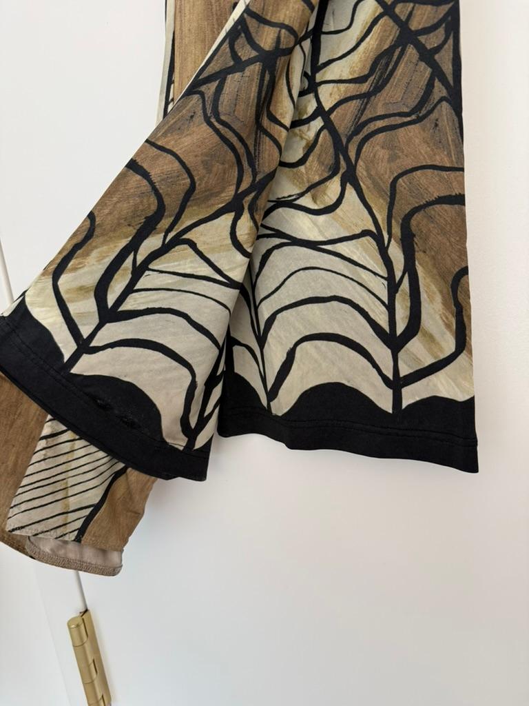 ALBERTA FERRETTI 2016 Pantalon imprimé pour le défilé en vente 2