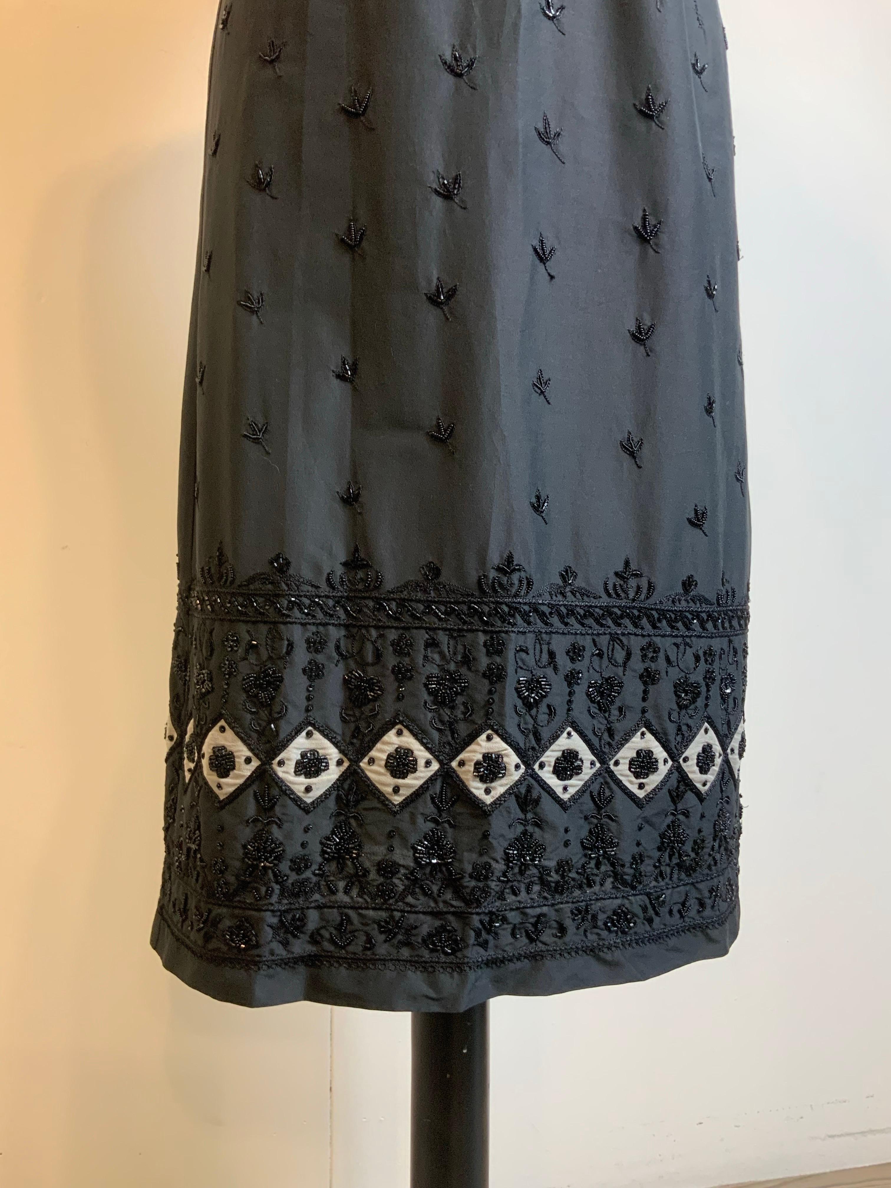 Noir Alberta Ferretti noir Robe d'été en vente