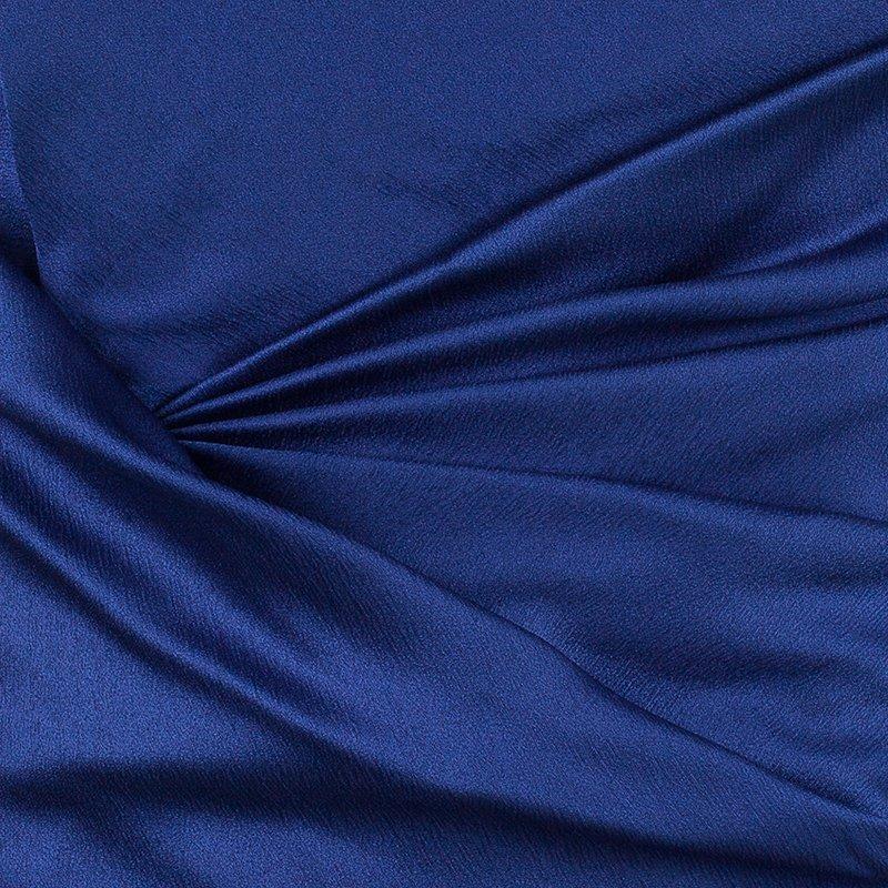 Alberta Ferretti Blue Strapless Fishtail Gown L 3