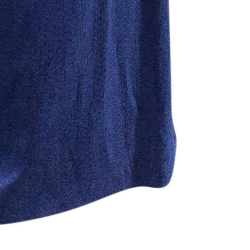 Alberta Ferretti Blue Strapless Fishtail Gown L 5
