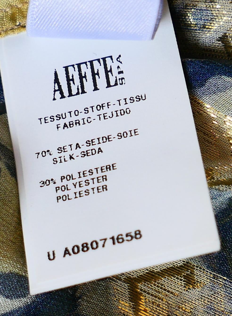Alberta Ferretti Foliendruck gewickeltes Crop Top Resort 2016 Damen im Angebot