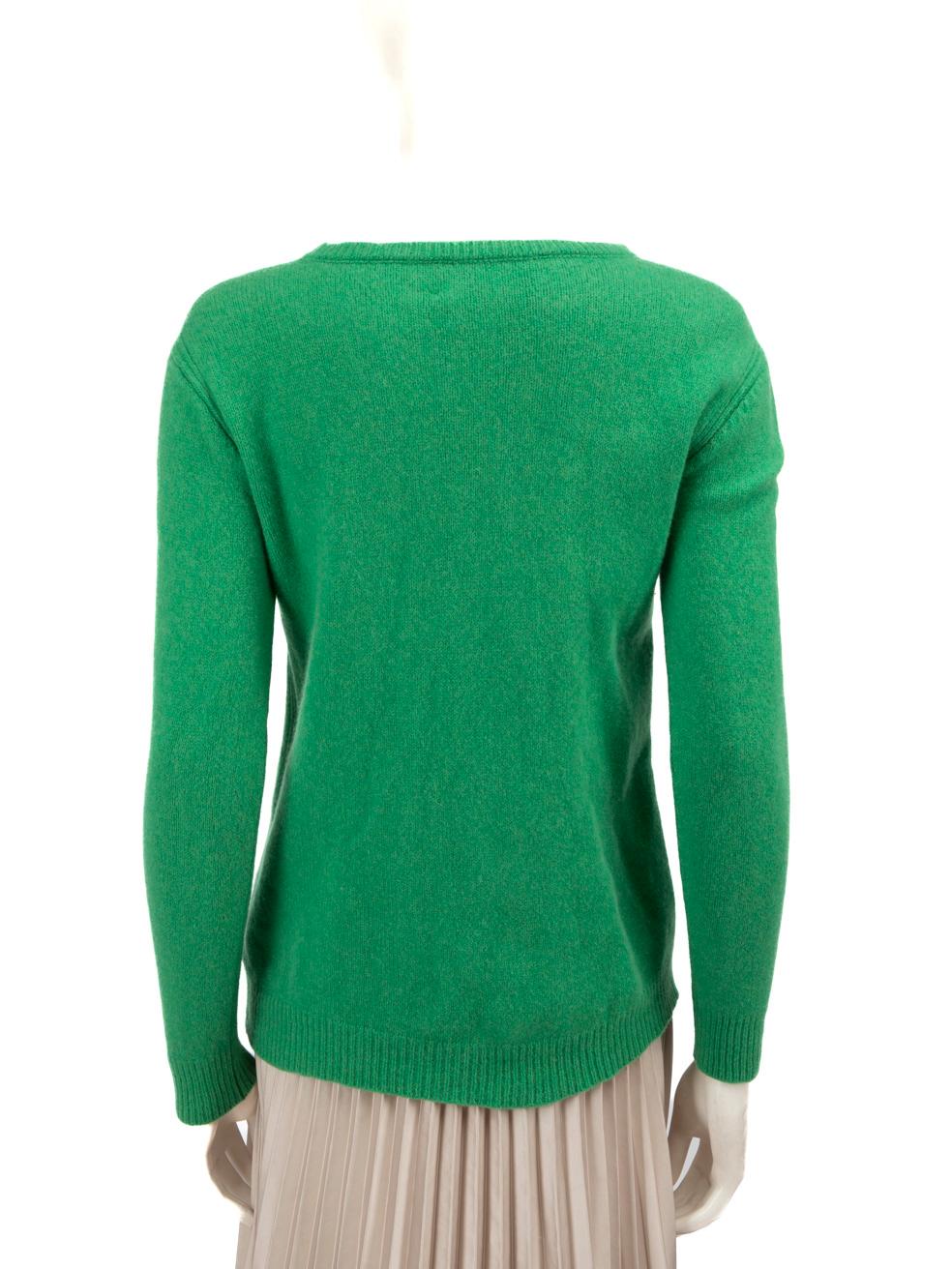 Alberta Ferretti Green Wool 