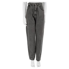Alberta Ferretti Vaqueros Tapered Grises Talla XS