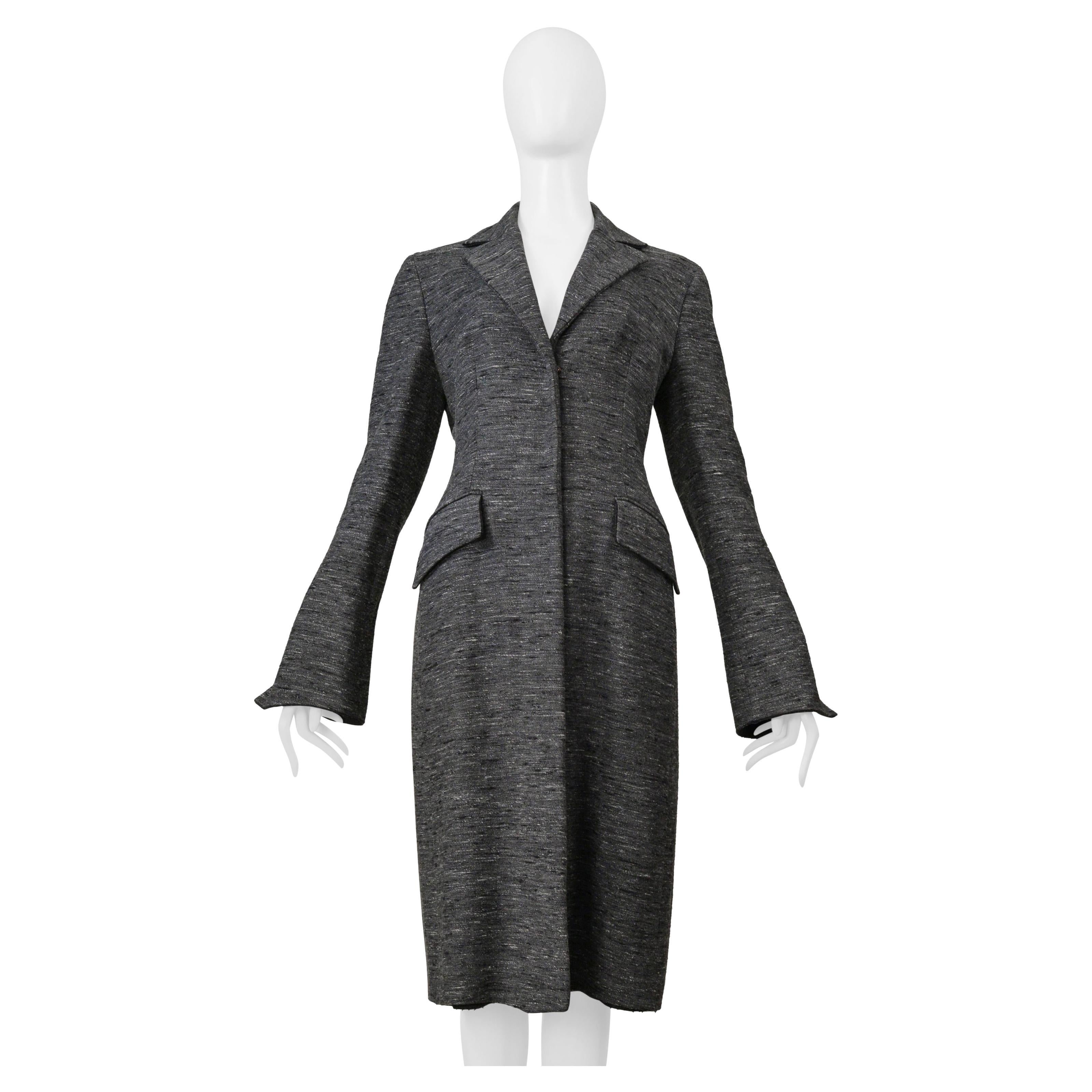 Alberta Ferretti Cappotto grigio melange