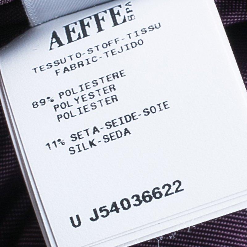 Alberta Ferretti Limited Edition Purple Silk Gown S 4