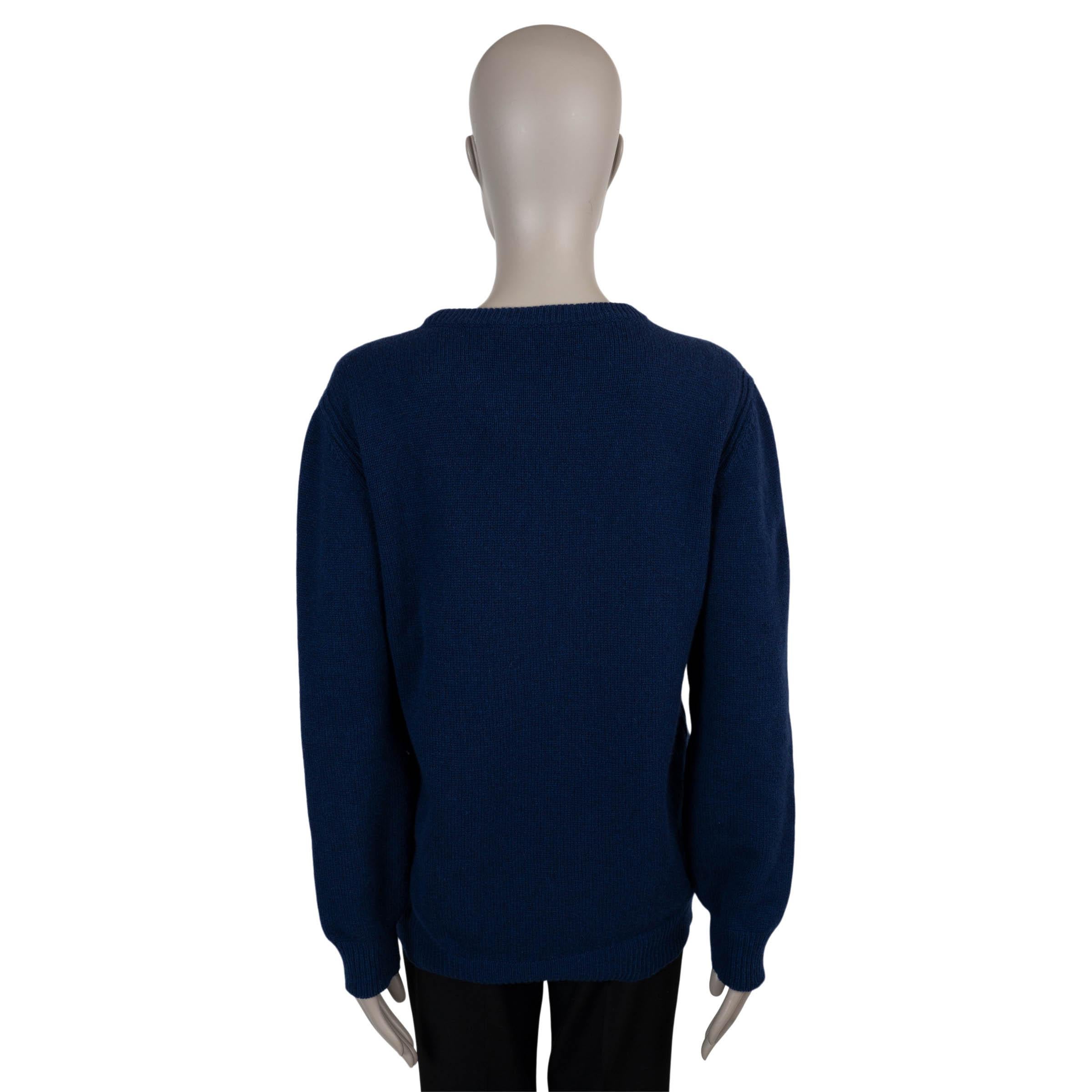 ALBERTA FERRETTI marineblauer Woll-Kaschmir EASY FRIDAYS Pullover 40 S (Schwarz) im Angebot