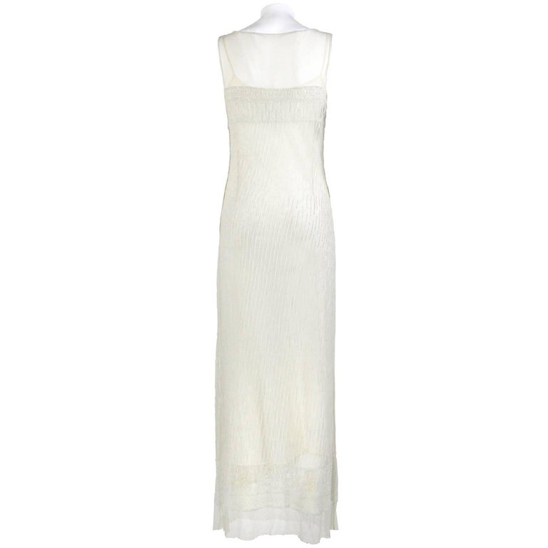 Alberta Ferretti Off-White Vintage Wedding Dress, 2000s at 1stDibs ...