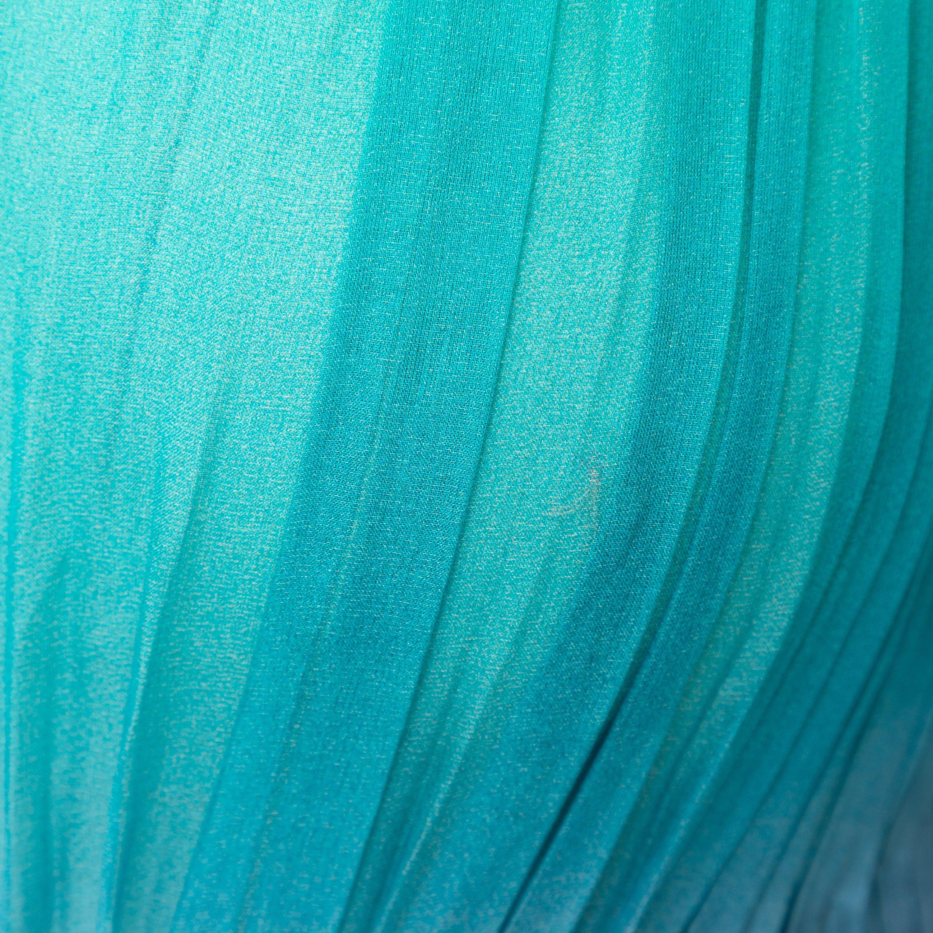 Alberta Ferretti Ombré Mini Dress - '10s For Sale 1