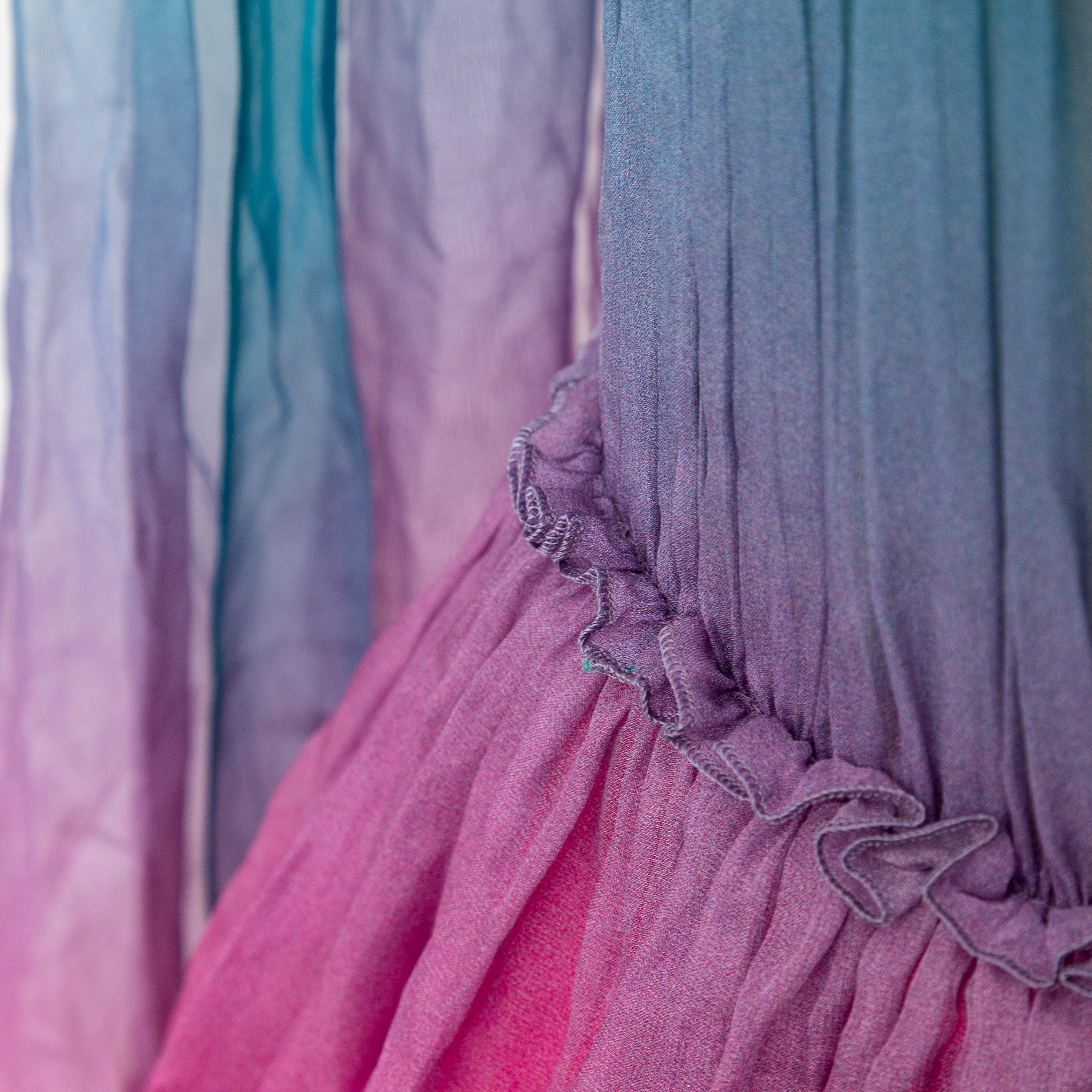 Alberta Ferretti Ombré Mini Dress - '10s For Sale 2