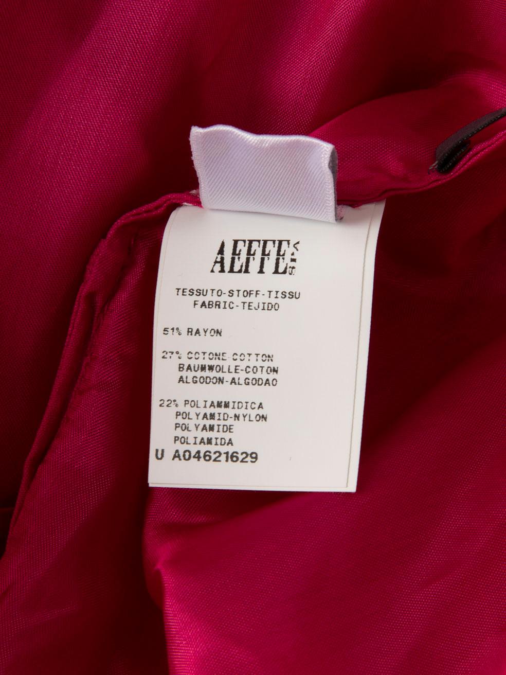 Alberta Ferretti Pink Lace Patterned Maxi Dress Size XL 2