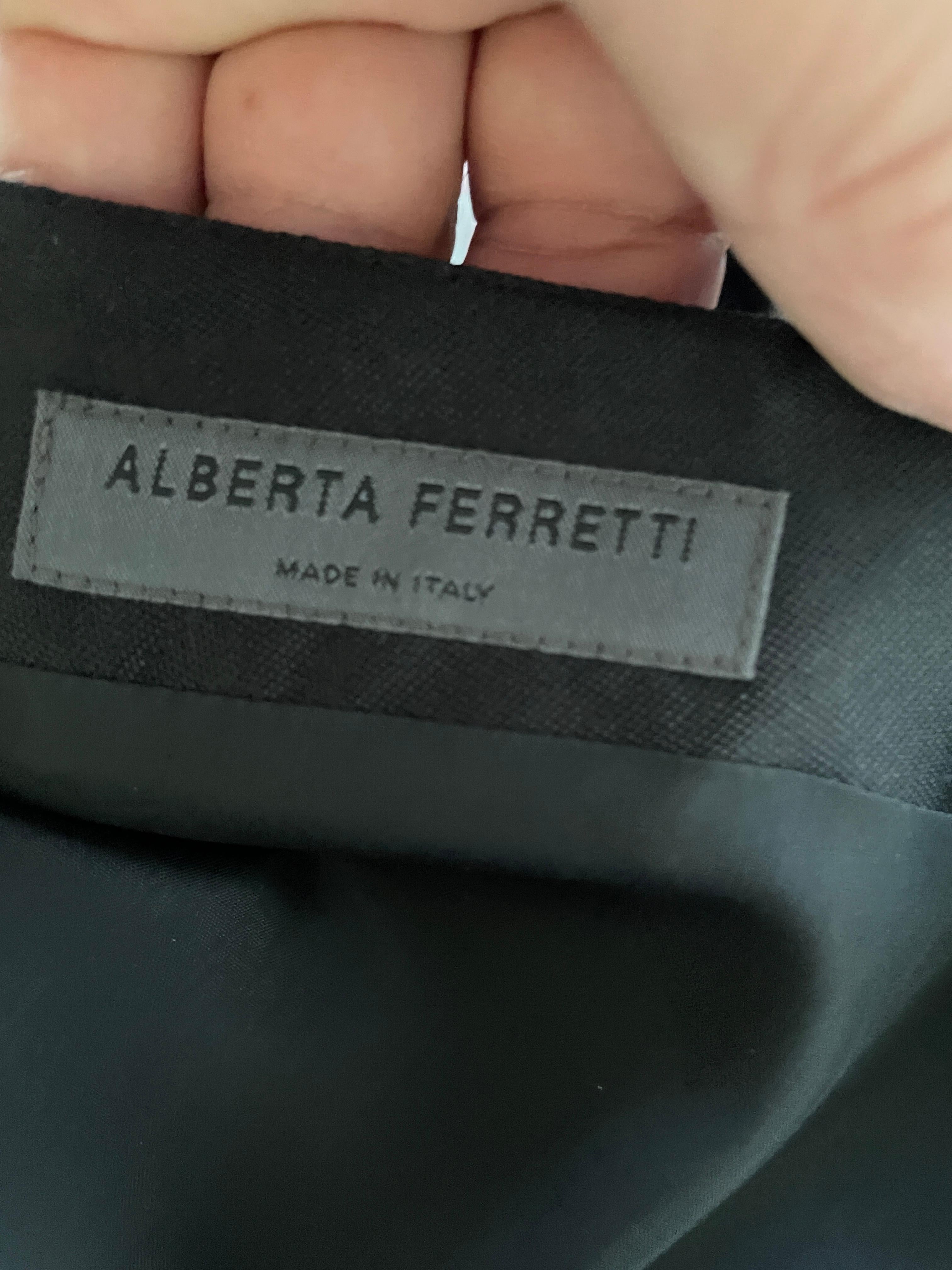 Alberta Ferretti Sequin Embellished  Flapper Style Vintage Dress For Sale 5