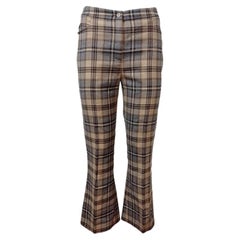 Alberta Ferretti Tartan pants size 38