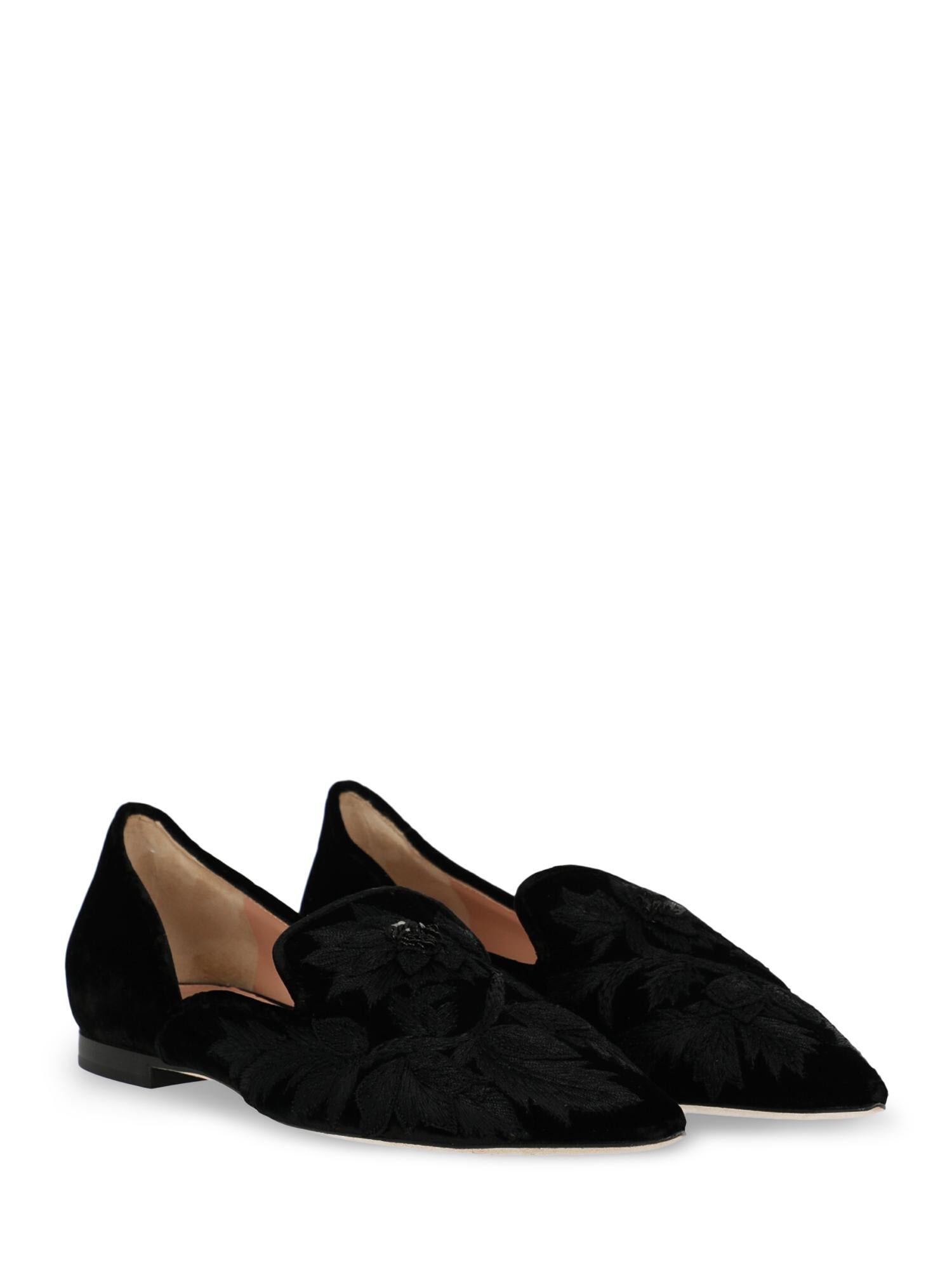 Alberta Ferretti Woman Loafers Black EU 35 For Sale 1