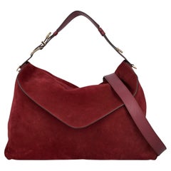 Alberta Ferretti Women Handbags Burgundy Leather 
