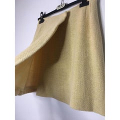 Alberta Ferretti - Veste de costume en laine jaune